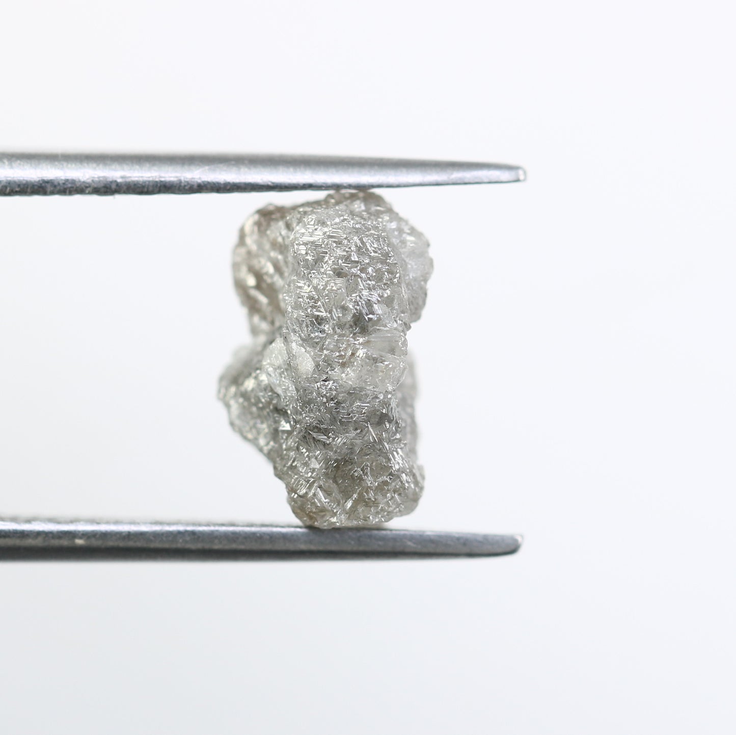 2.78 CT Grey Raw Rough Irregular Cut Diamond For Engagement Ring - JayKrishna Diamond