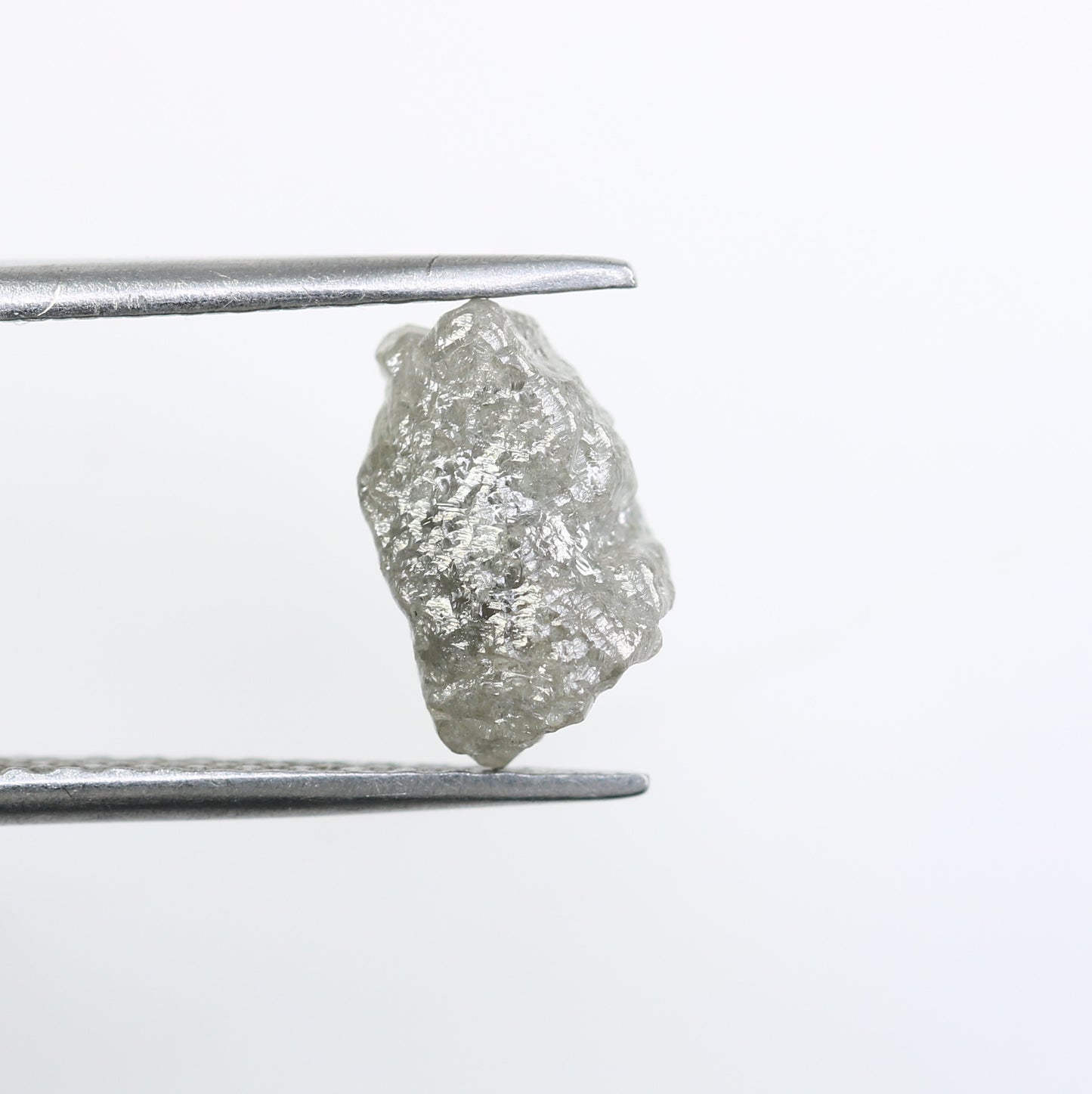 2.50 CT Grey Raw Rough Irregular Cut Diamond For Engagement Ring - JayKrishna Diamond