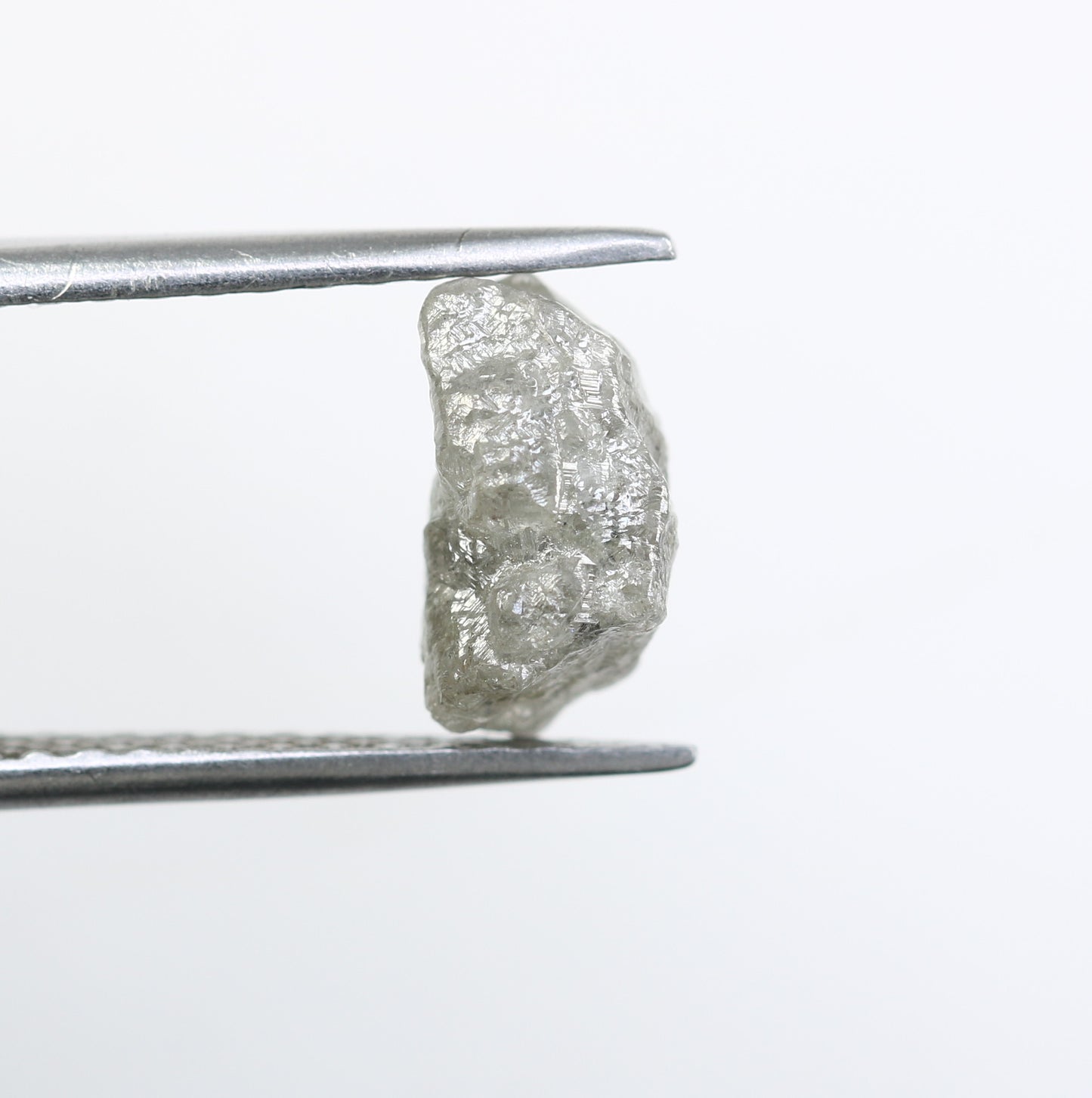 2.50 CT Grey Raw Rough Irregular Cut Diamond For Engagement Ring - JayKrishna Diamond