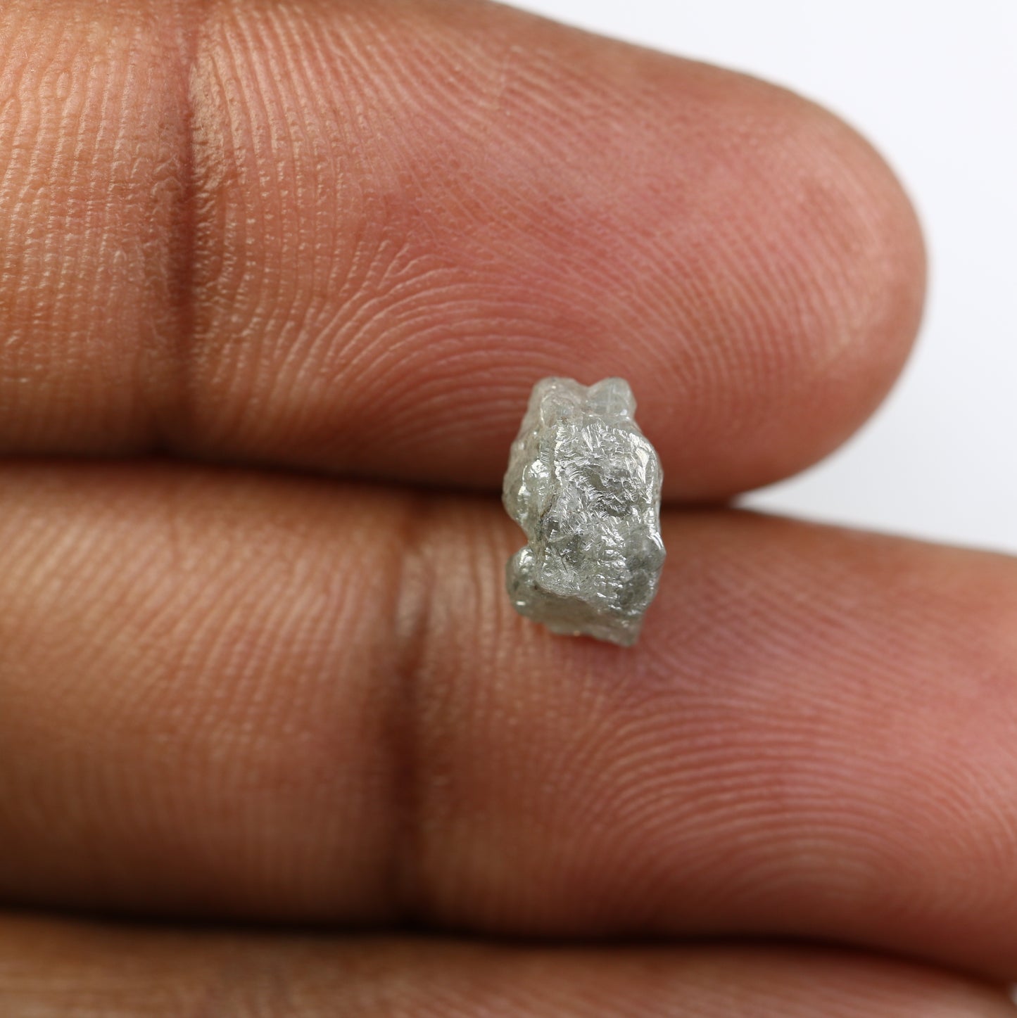 2.50 CT Grey Raw Rough Irregular Cut Diamond For Engagement Ring - JayKrishna Diamond