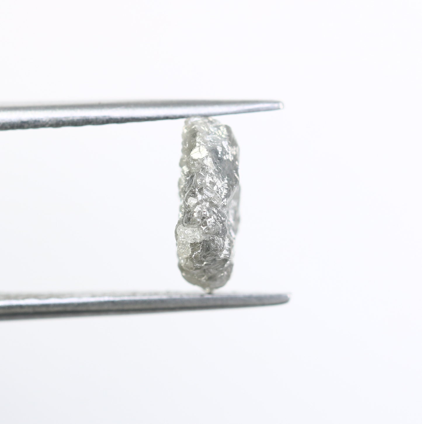 1.72 CT Rough Uncut Grey Raw Diamond For Engagement Ring - JayKrishna Diamond