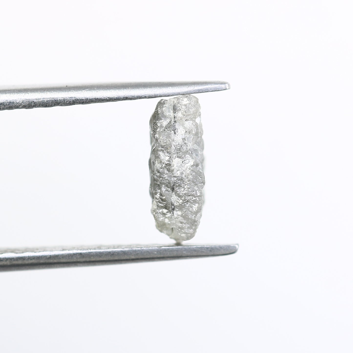 1.72 CT Rough Uncut Grey Raw Diamond For Engagement Ring - JayKrishna Diamond