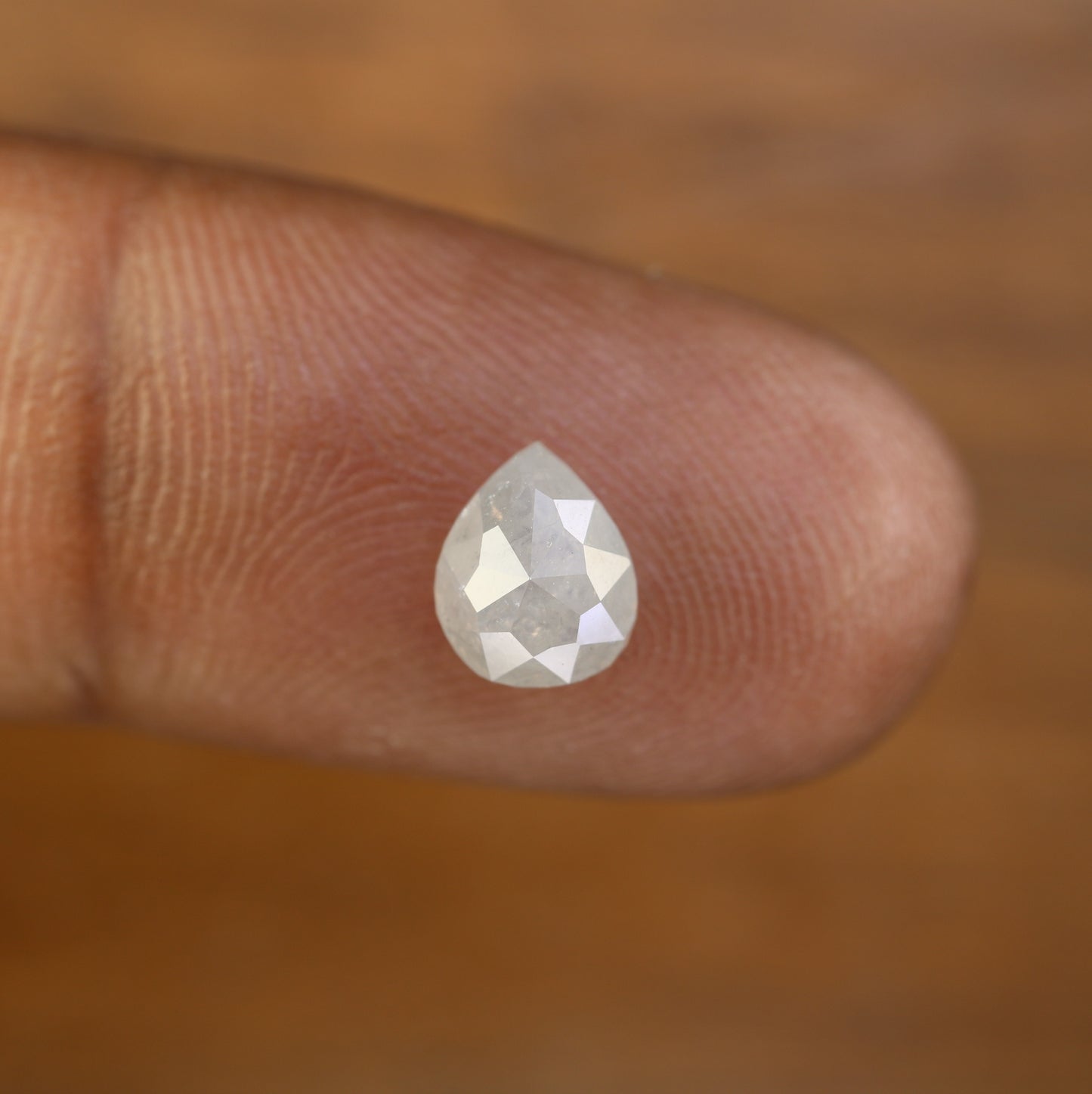 1.68 Carat Pear Shape Natural Loose White Color Diamond For Wedding Ring - JayKrishna Diamond