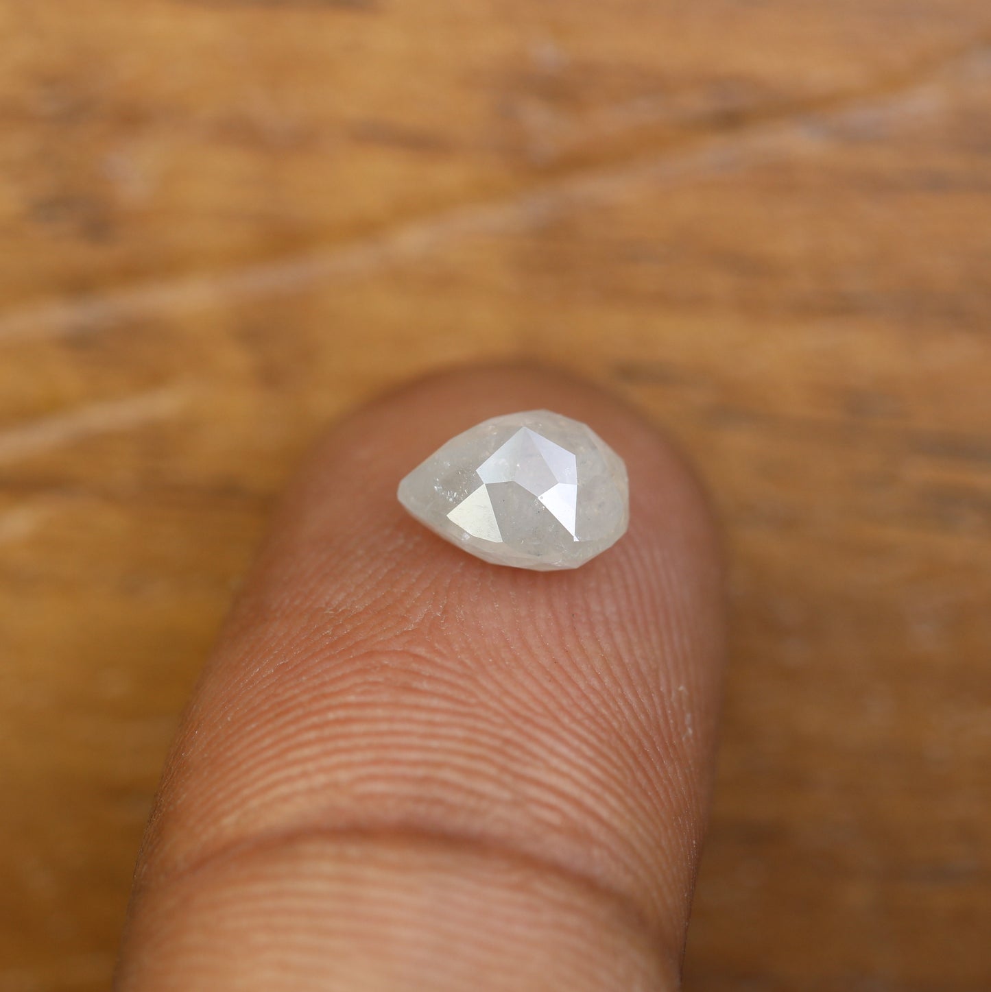 1.68 Carat Pear Shape Natural Loose White Color Diamond For Wedding Ring - JayKrishna Diamond