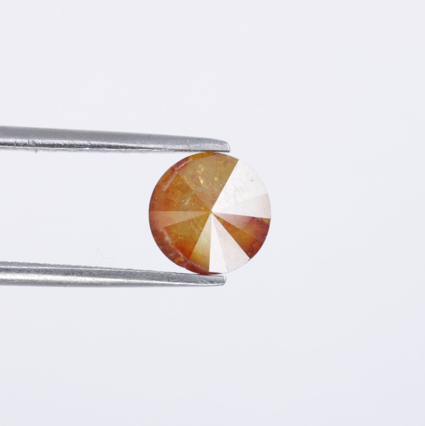 1.28 CT Natural Peach Round Brilliant Cut Diamond For Promise Ring - JayKrishna Diamond