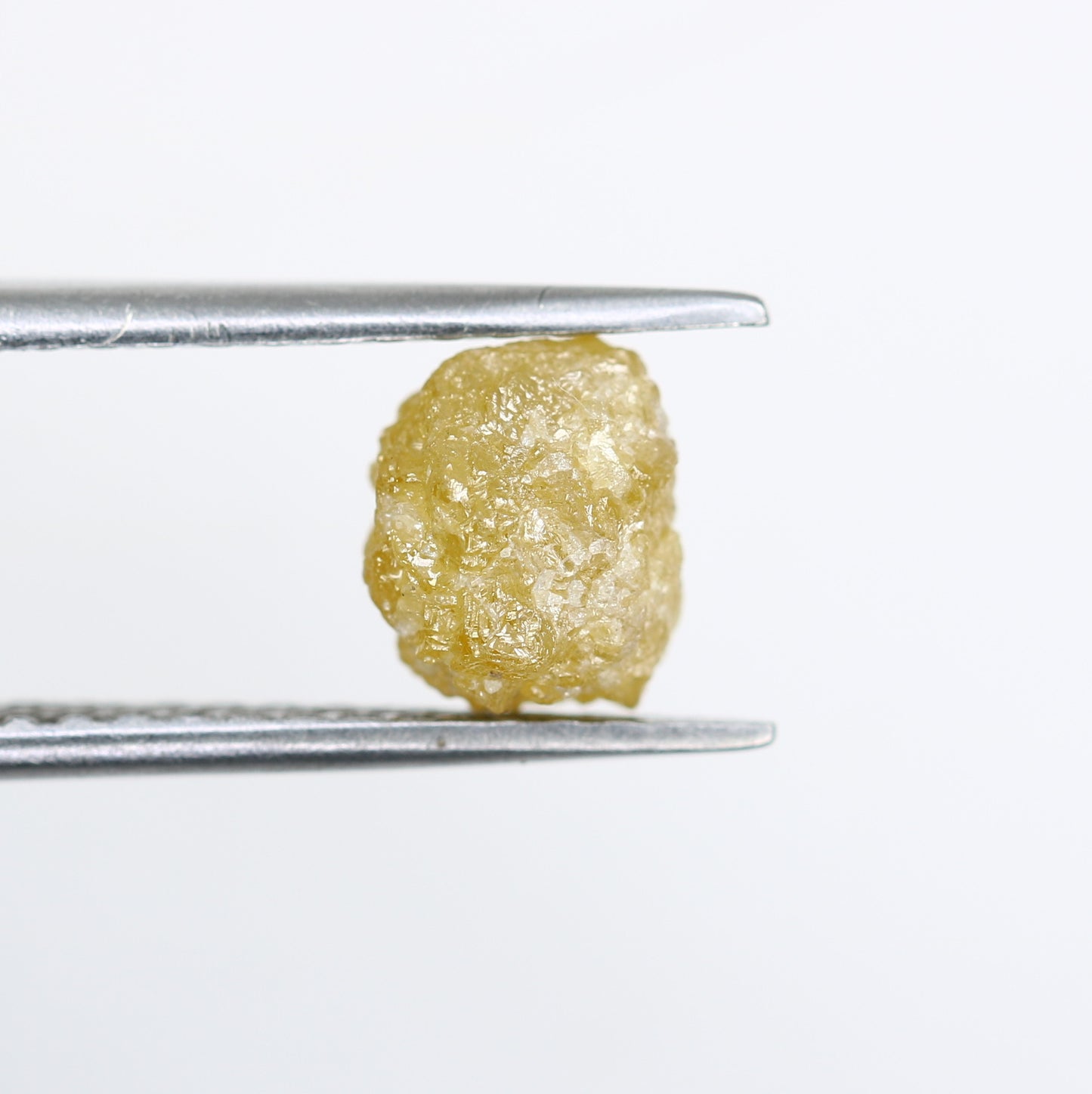 2.50 CT Light Yellow Rough Irregular Cut Raw Diamond For Engagement Ring - JayKrishna Diamond