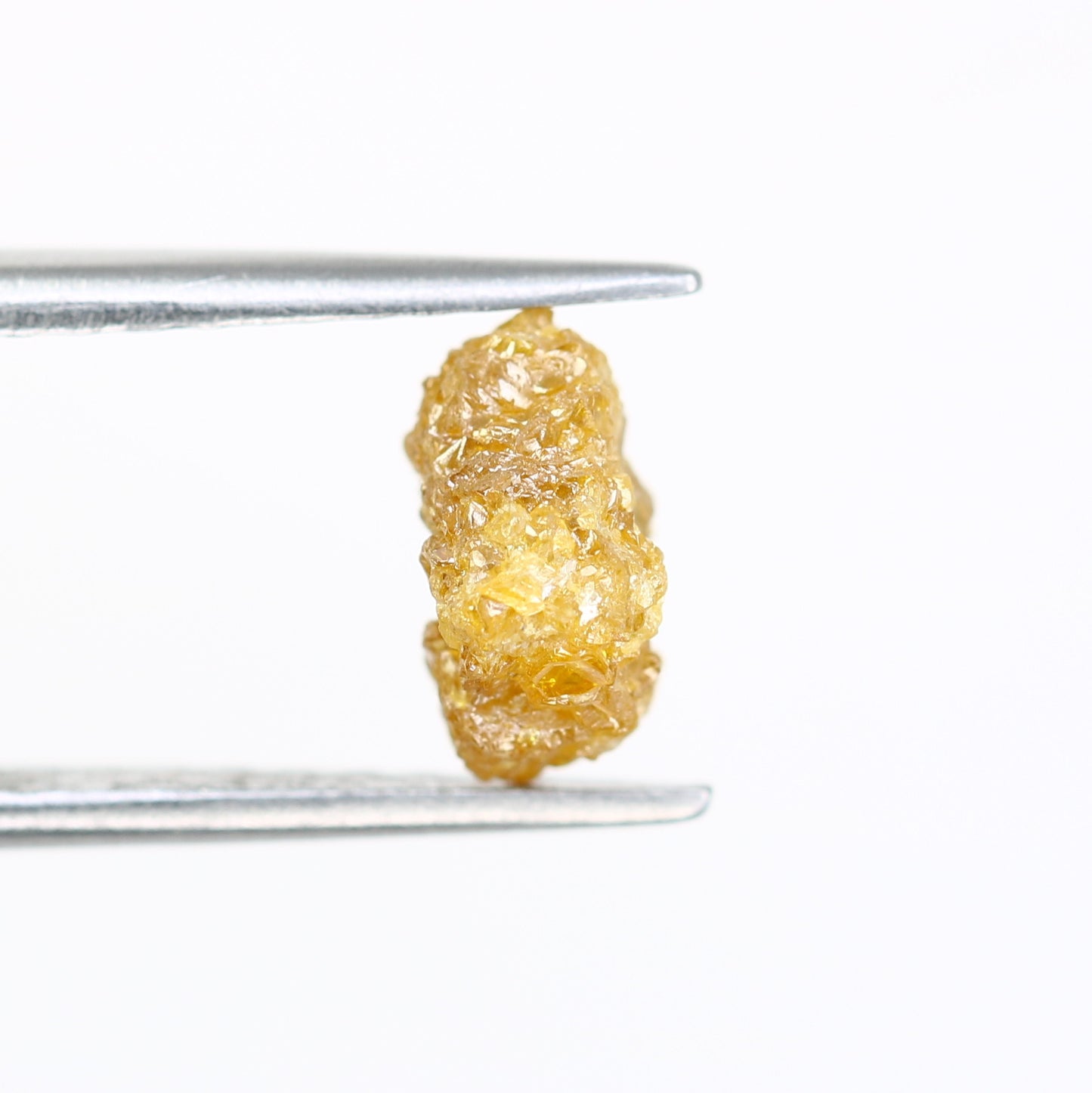 1.75 CT Rough Yellow Irregular Cut Raw Diamond For Engagement Ring - JayKrishna Diamond