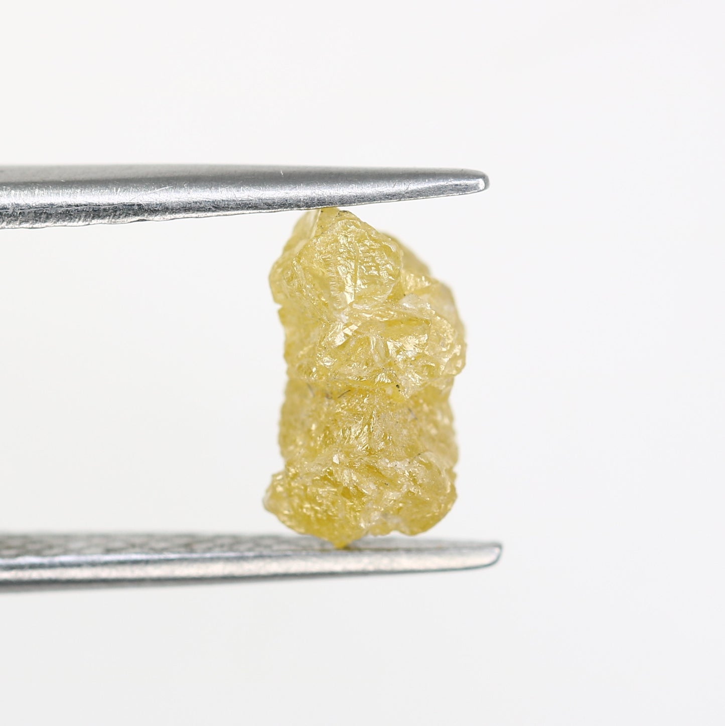 2.05 CT Raw Rough Yellow Irregular Cut Diamond For Engagement Ring - JayKrishna Diamond