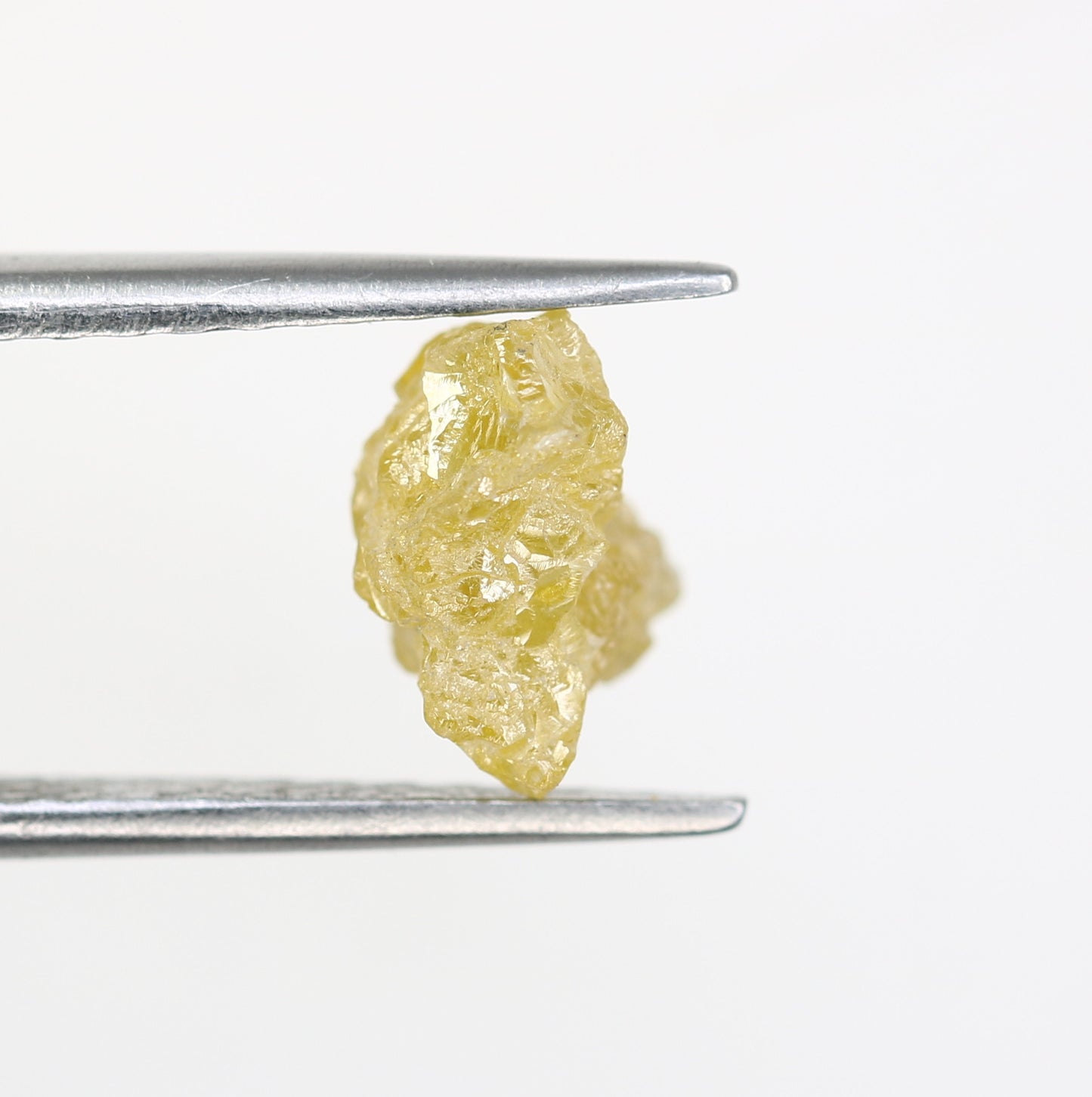 2.05 CT Raw Rough Yellow Irregular Cut Diamond For Engagement Ring - JayKrishna Diamond