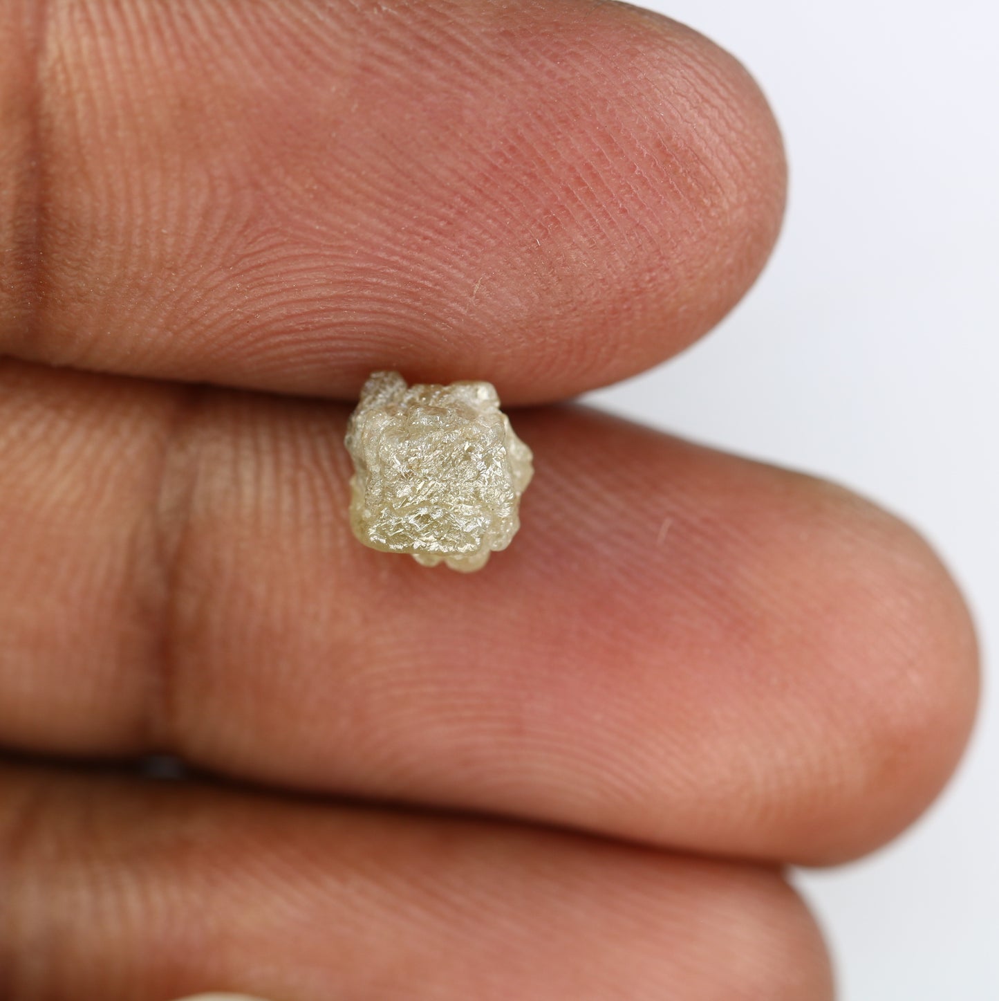2.26 CT Grey Raw Rough Irregular Cut Diamond For Engagement Ring - JayKrishna Diamond