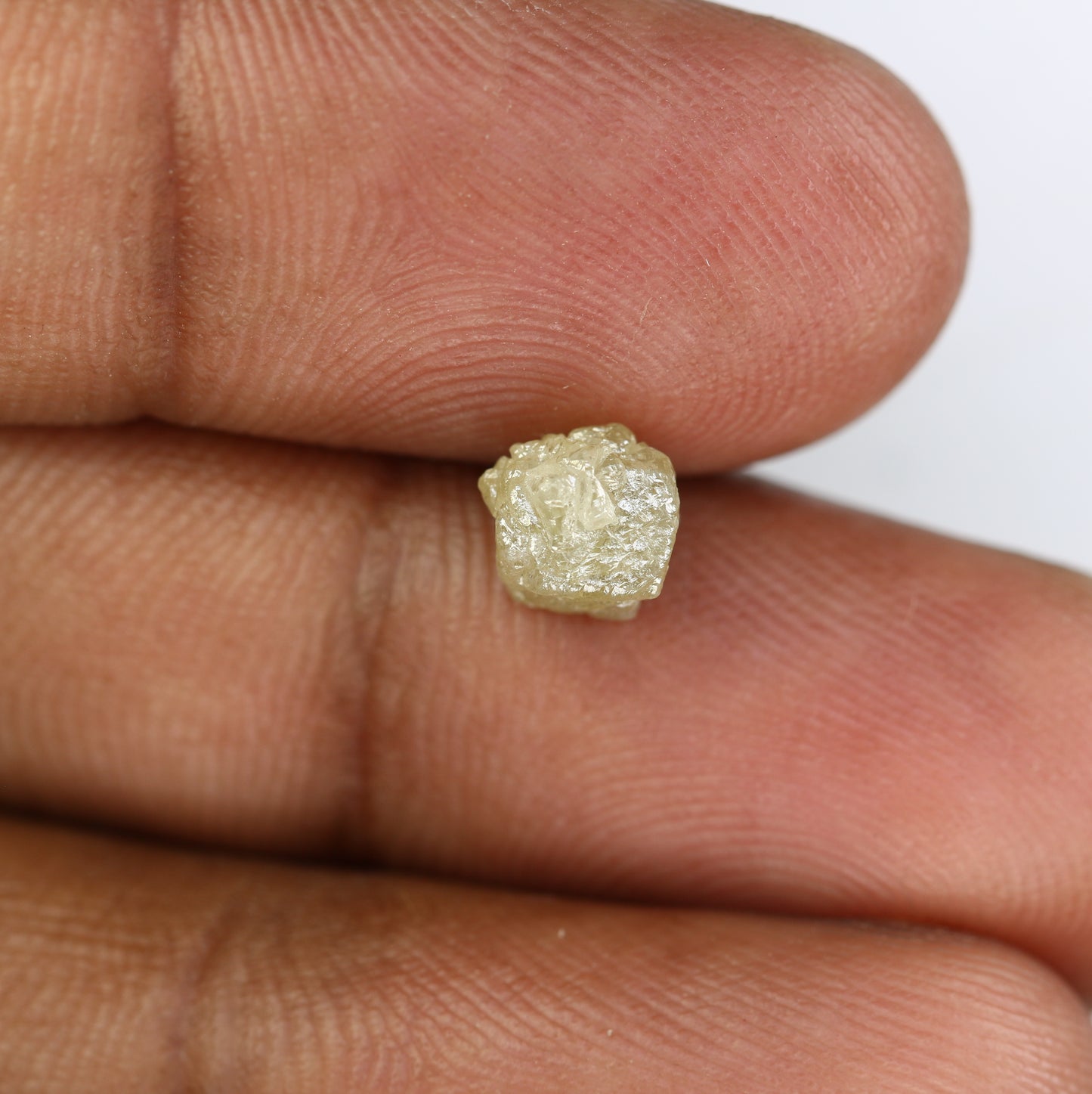2.26 CT Grey Raw Rough Irregular Cut Diamond For Engagement Ring - JayKrishna Diamond