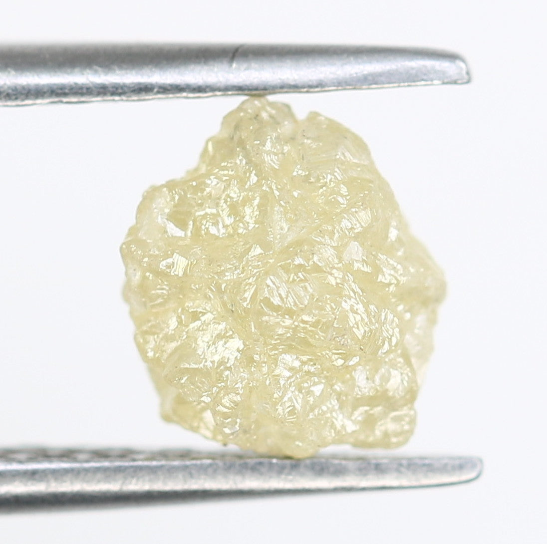 1.50 CT Raw Grey Rough Irregular Cut Diamond For Engagement Ring - JayKrishna Diamond
