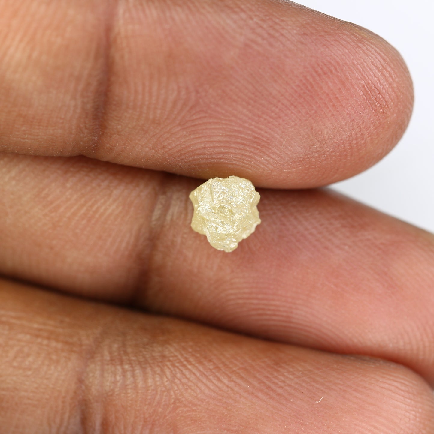 1.50 CT Raw Grey Rough Irregular Cut Diamond For Engagement Ring - JayKrishna Diamond