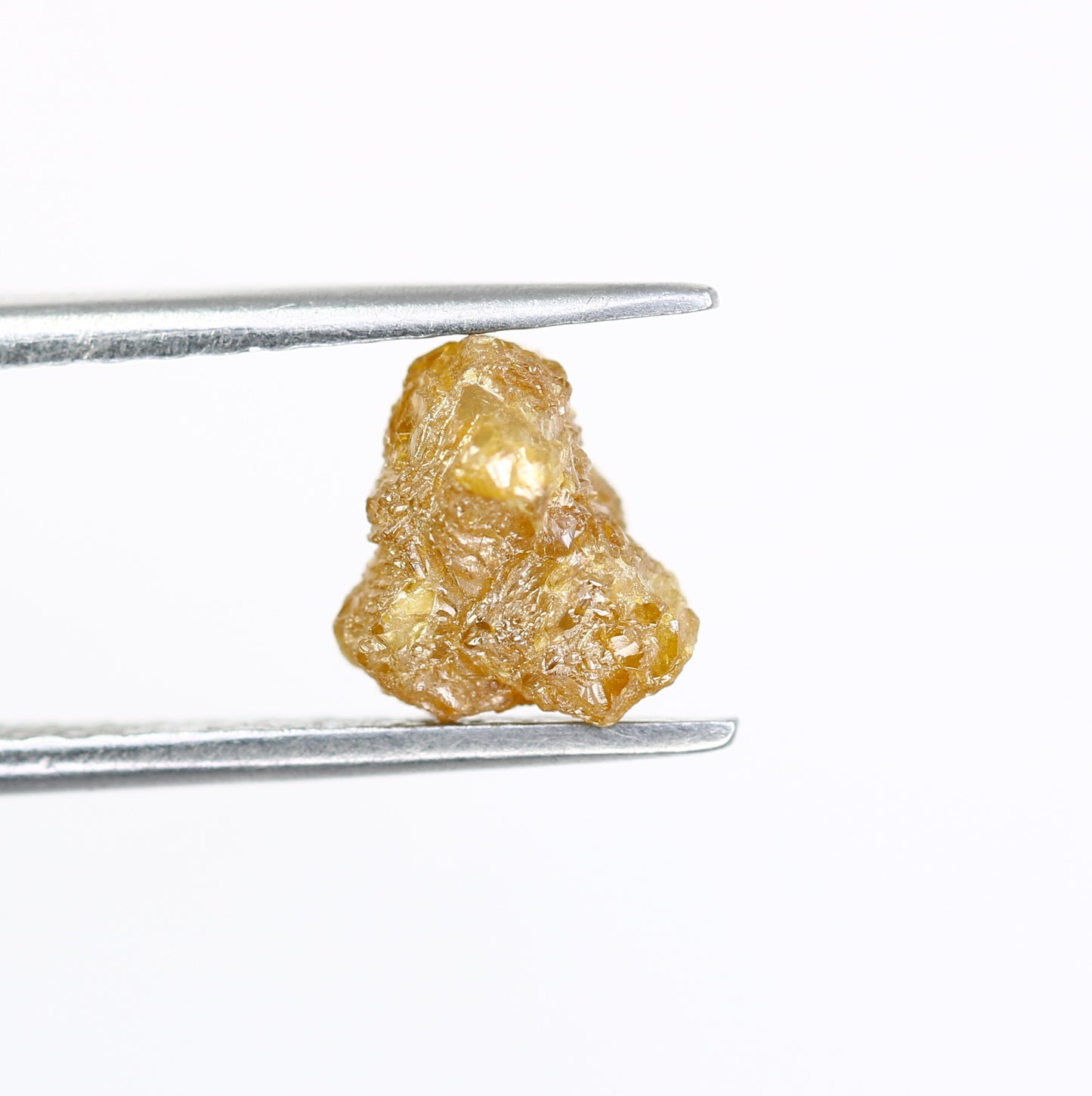 2.17 CT Yellow Rough Irregular Cut Raw Diamond For Engagement Ring - JayKrishna Diamond