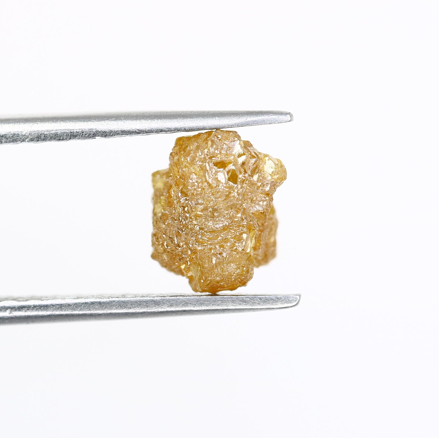 2.17 CT Yellow Rough Irregular Cut Raw Diamond For Engagement Ring - JayKrishna Diamond