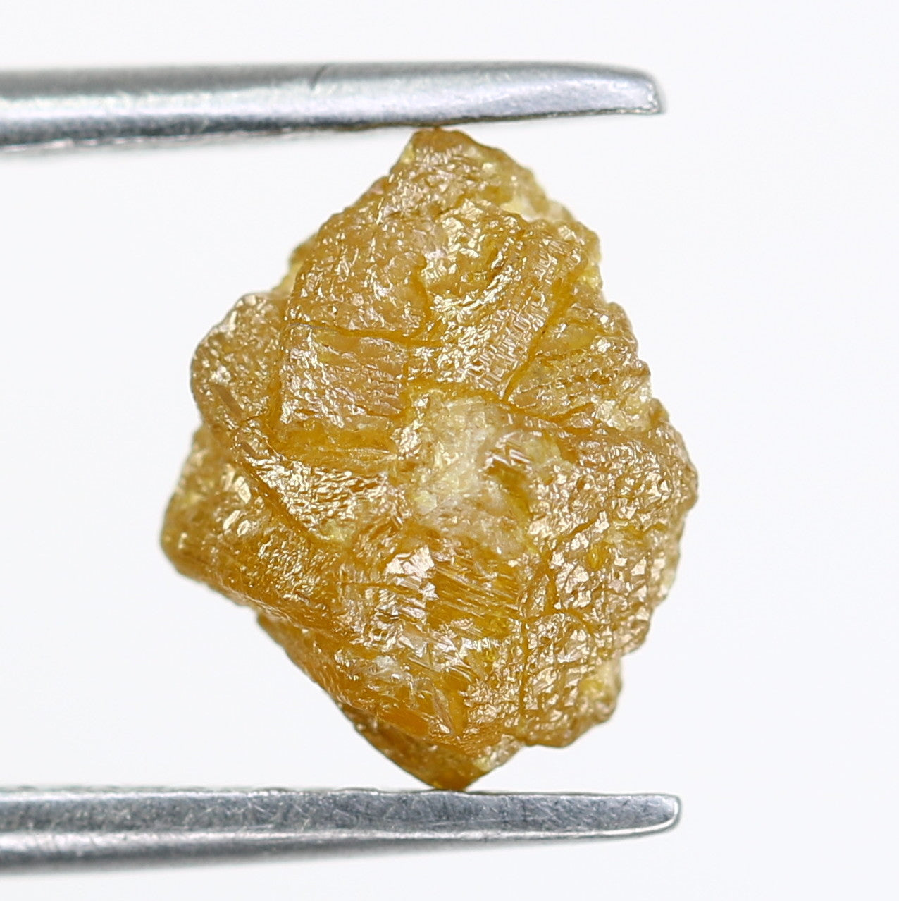 1.62 CT Dark Yellow Raw Irregular Cut Rough Diamond For Engagement Ring - JayKrishna Diamond