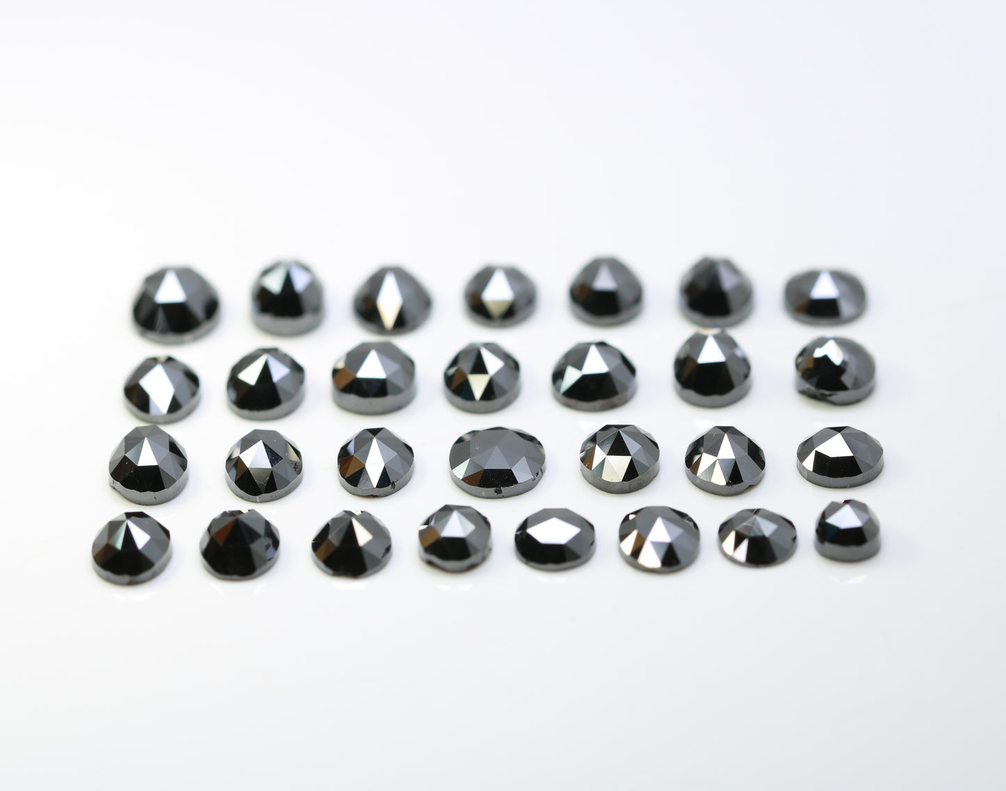 0.47 CT To 1.45 CT Oval Shape Black Diamond For Engagement Ring - JayKrishna Diamond