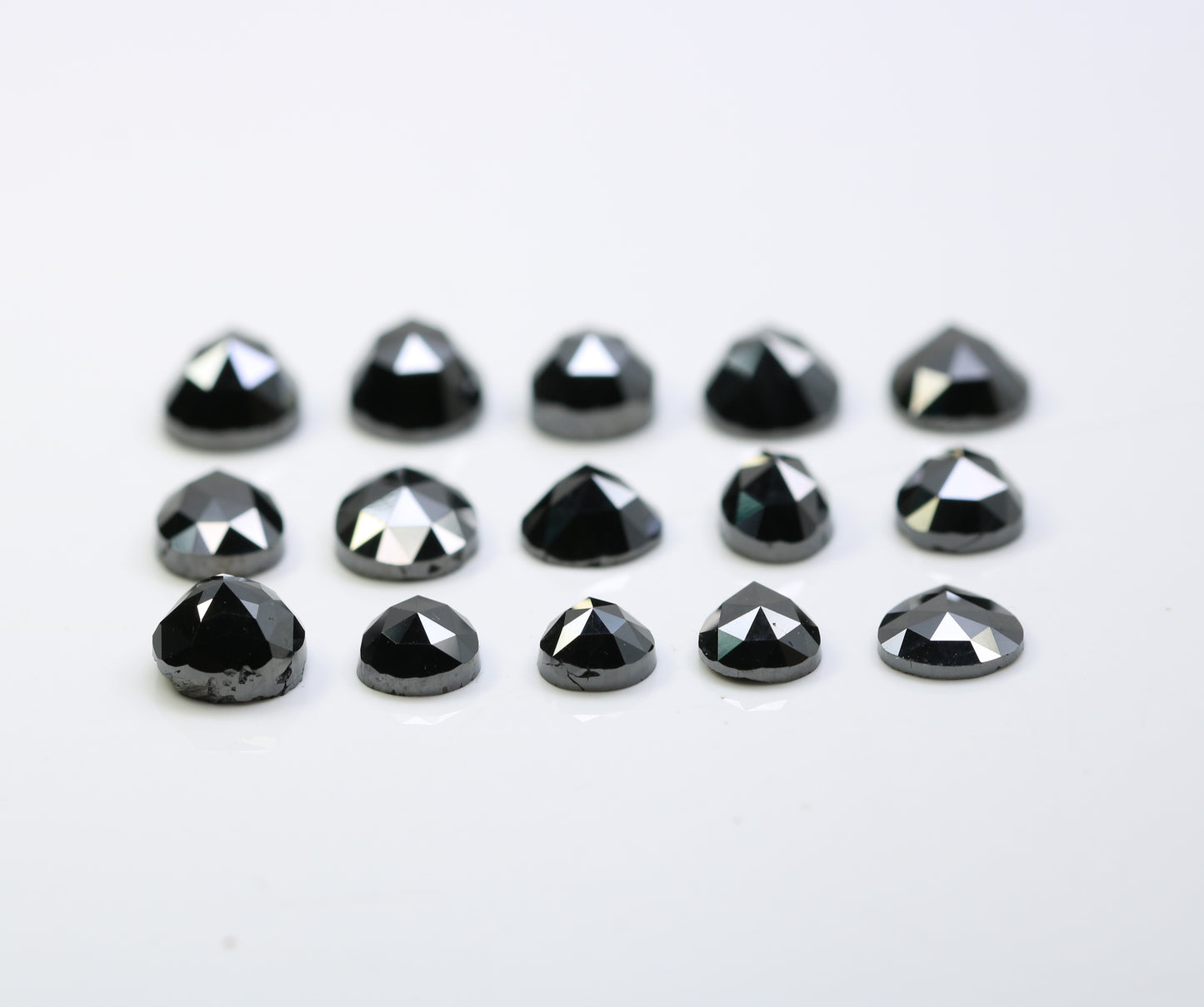 0.59 CT to 1.53 CT Loose Black Pear-Shaped Natural Diamond – Bold Gem for Custom Engagement Rings - JayKrishna Diamond