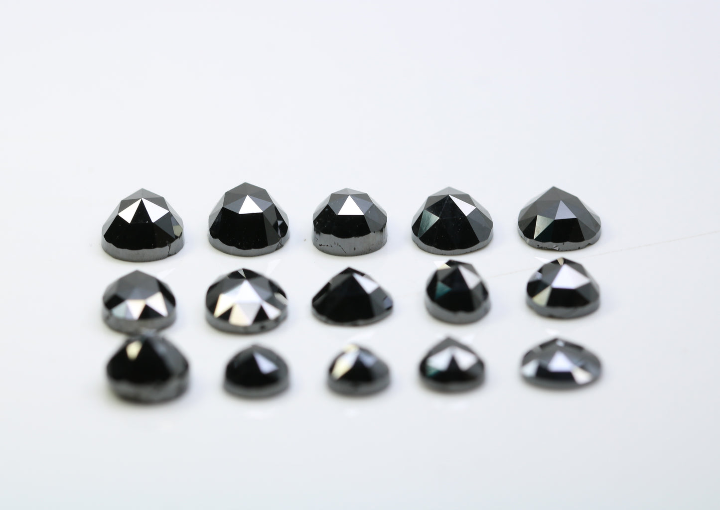 0.59 CT to 1.53 CT Loose Black Pear-Shaped Natural Diamond – Bold Gem for Custom Engagement Rings - JayKrishna Diamond