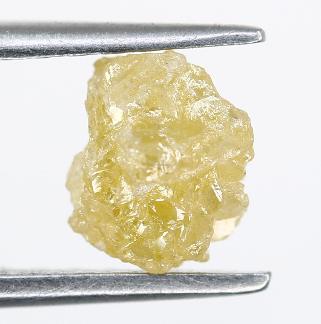 1.46 CT Raw Irregular Cut Light Yellow Rough Diamond For Engagement Ring - JayKrishna Diamond