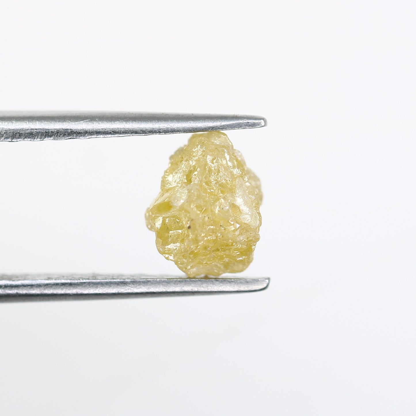 1.46 CT Raw Irregular Cut Light Yellow Rough Diamond For Engagement Ring - JayKrishna Diamond