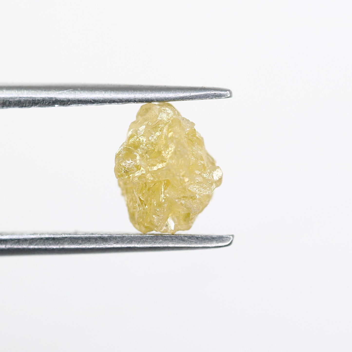 1.46 CT Raw Irregular Cut Light Yellow Rough Diamond For Engagement Ring - JayKrishna Diamond