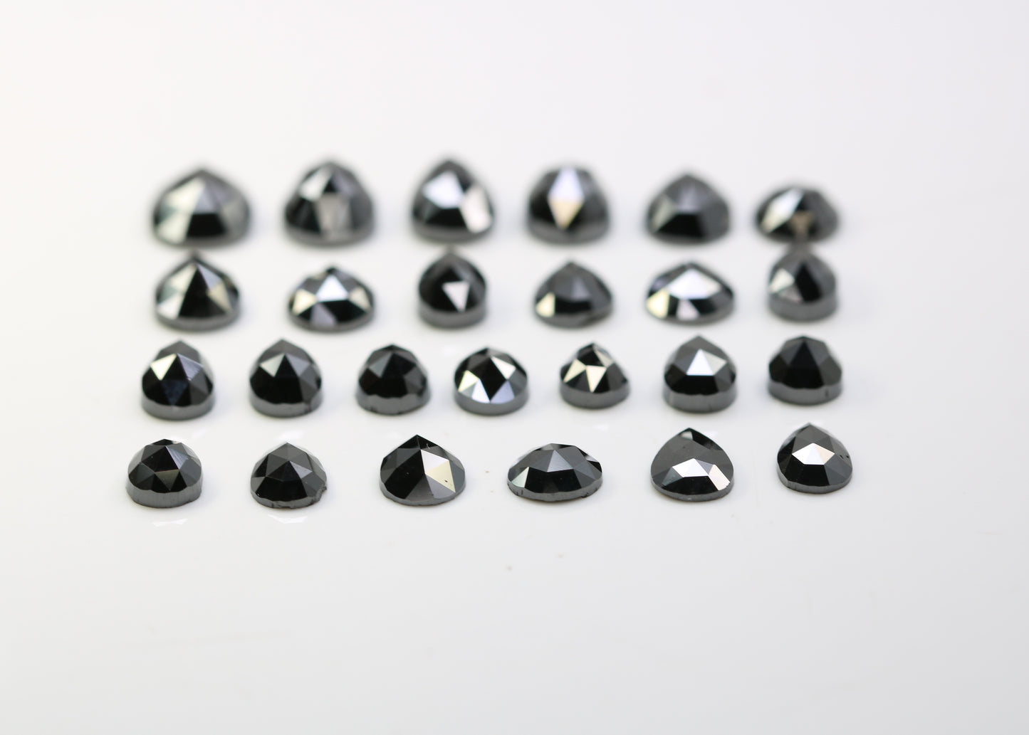 0.30 CT to 1.16 CT Pear Cut Black Diamond – Ideal for Engagement Rings | Elegant Black Pear Shape Diamonds - JayKrishna Diamond