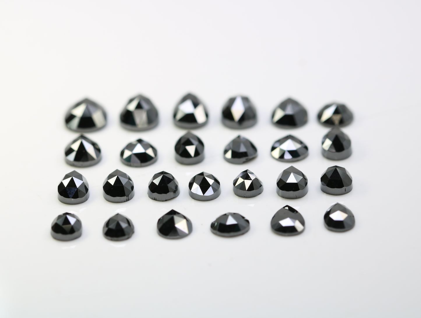 0.30 CT to 1.16 CT Pear Cut Black Diamond – Ideal for Engagement Rings | Elegant Black Pear Shape Diamonds - JayKrishna Diamond
