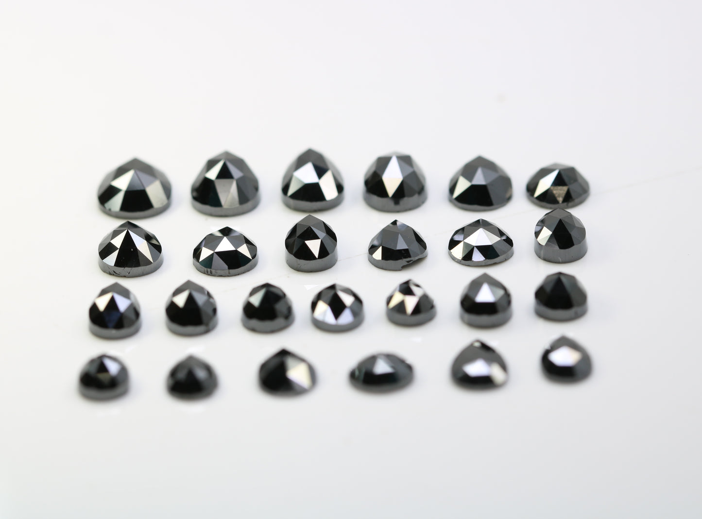 0.30 CT to 1.16 CT Pear Cut Black Diamond – Ideal for Engagement Rings | Elegant Black Pear Shape Diamonds - JayKrishna Diamond