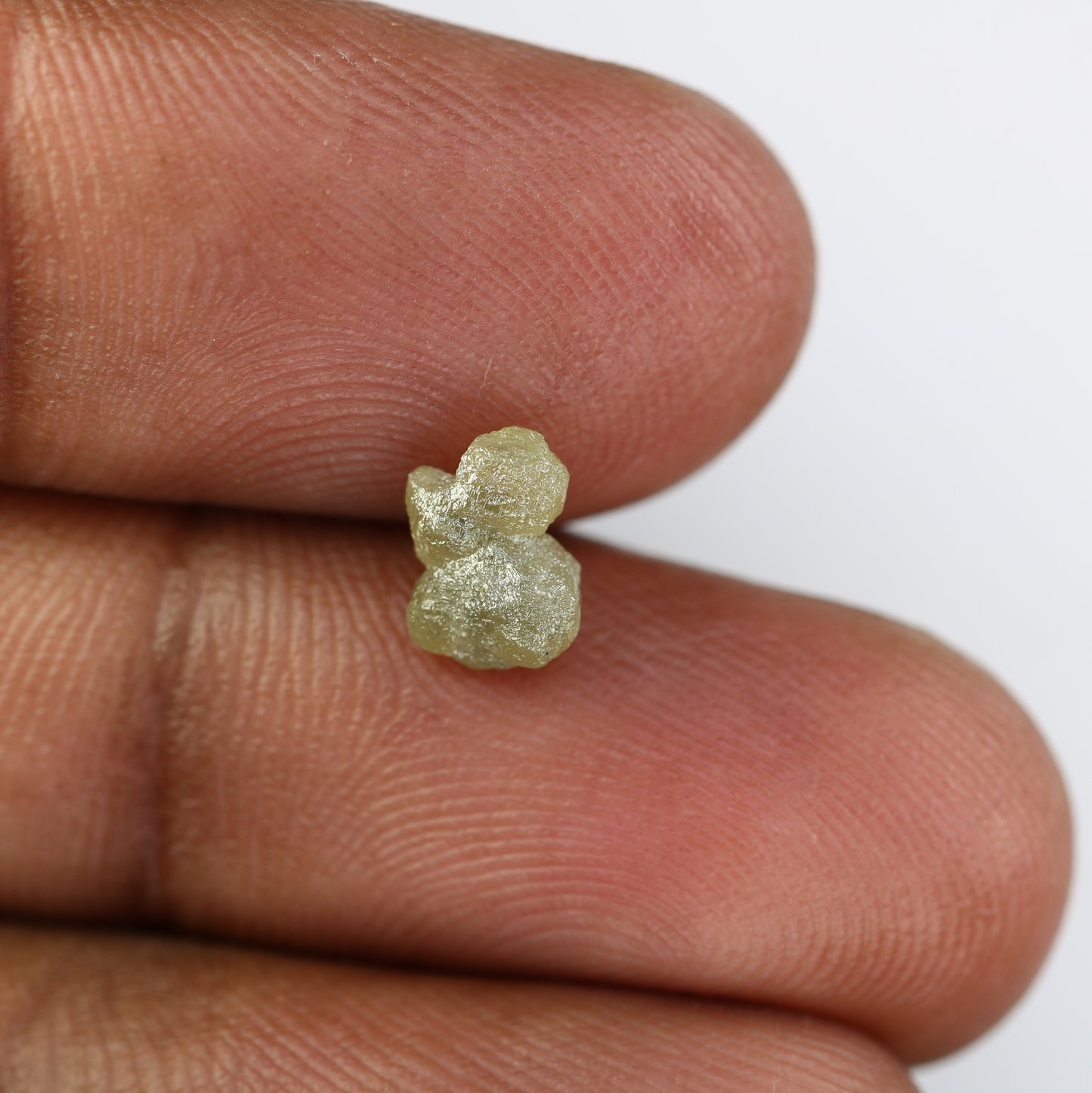 1.56 CT Uncut Grey Rough Diamond For Engagement Ring - JayKrishna Diamond