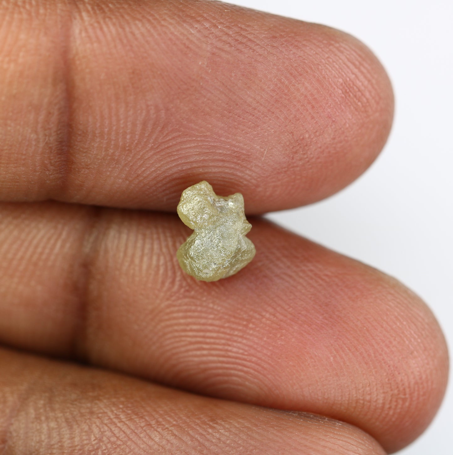 1.56 CT Uncut Grey Rough Diamond For Engagement Ring - JayKrishna Diamond