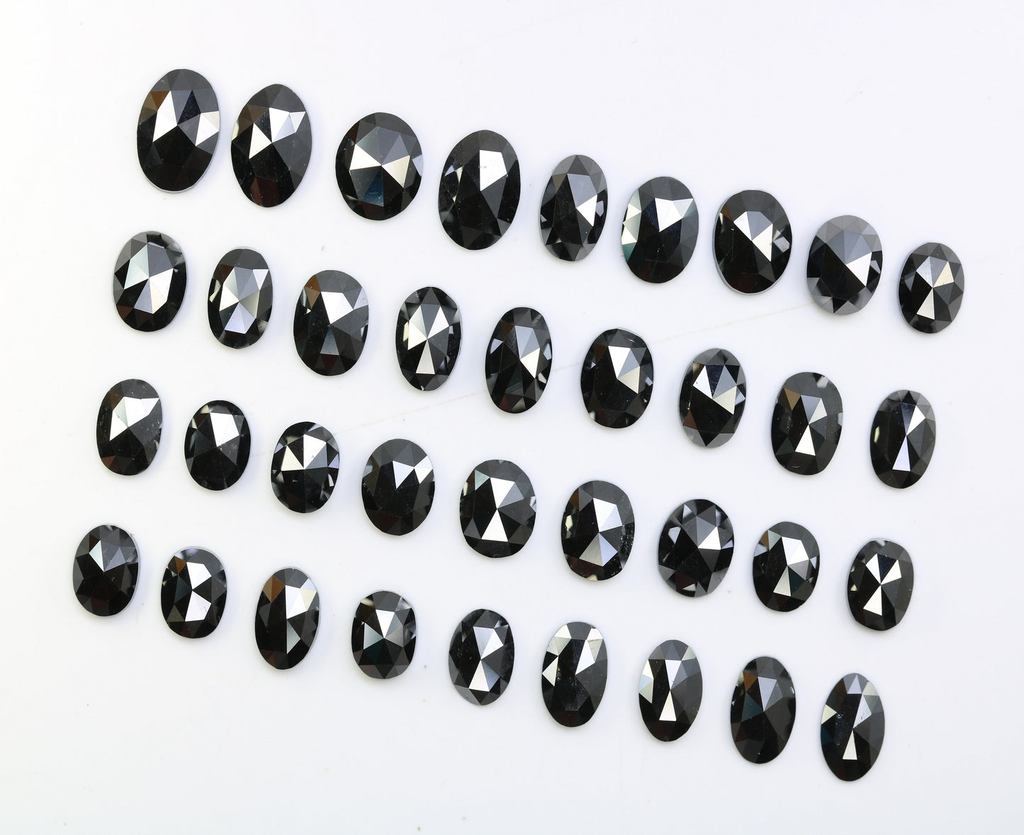 0.22 CT to 0.81 CT Black Oval Shape Natural Diamond – Ideal for Engagement Rings - JayKrishna Diamond