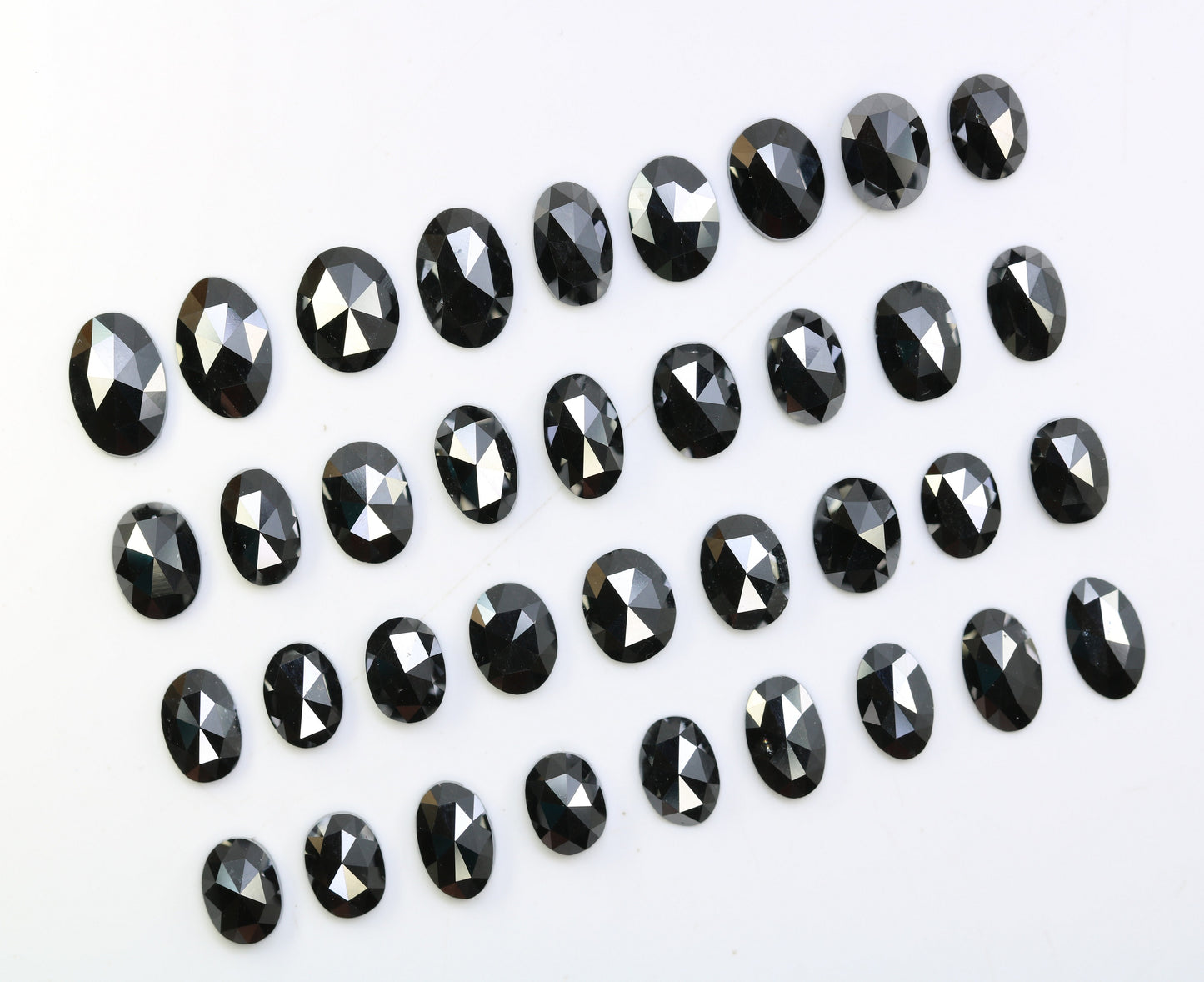 0.22 CT to 0.81 CT Black Oval Shape Natural Diamond – Ideal for Engagement Rings - JayKrishna Diamond