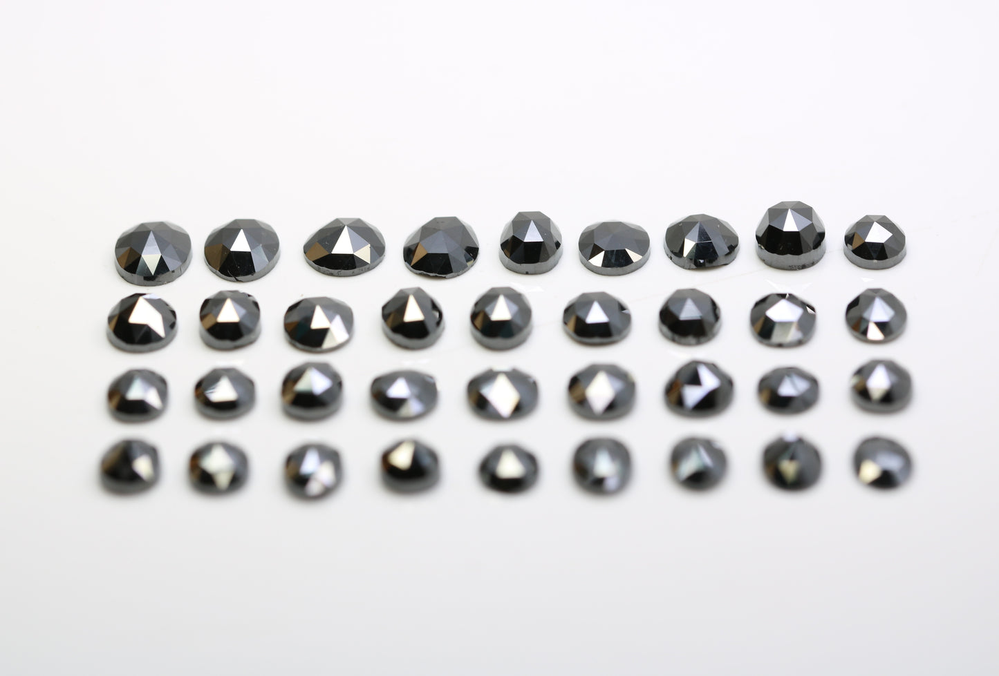 0.22 CT to 0.81 CT Black Oval Shape Natural Diamond – Ideal for Engagement Rings - JayKrishna Diamond