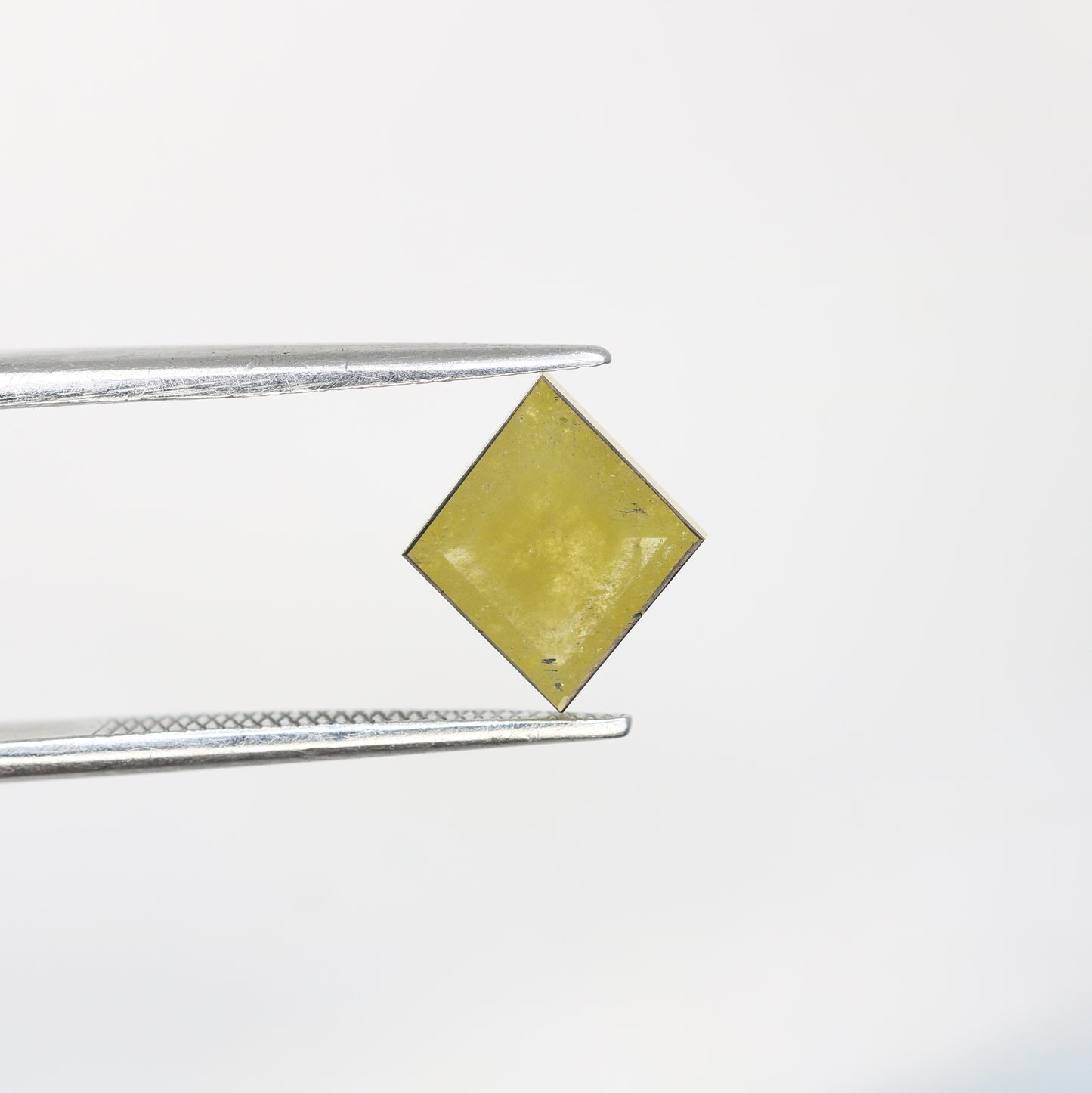 1.65 Carat Loose Kite Shape Natural Yellow Rustic Diamond For Engagement Ring - JayKrishna Diamond