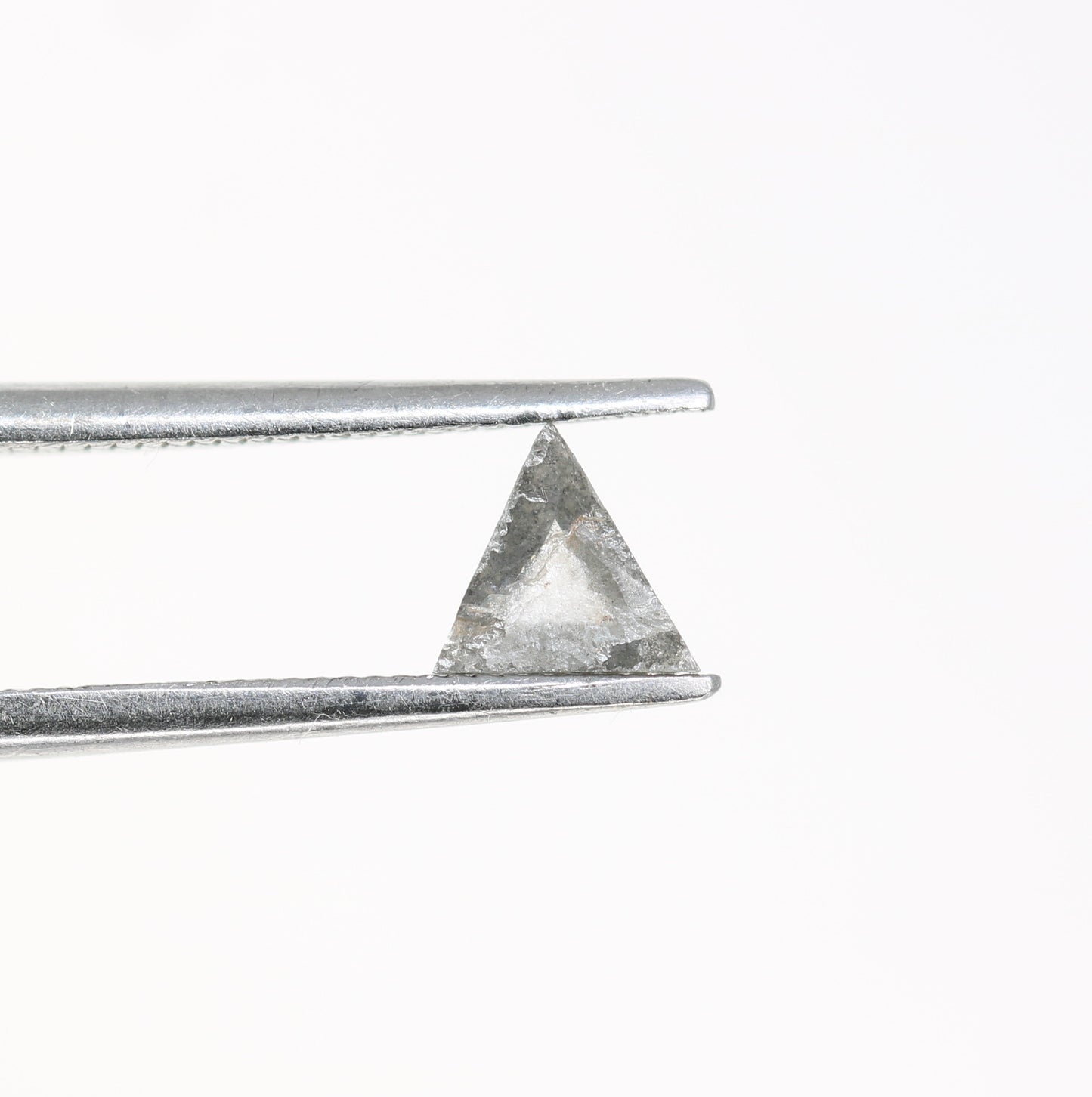 0.31 CT Natural Triangle Shape Salt and Pepper Diamond – Ideal for Engagement Rings | Unique Triangle Cut Salt and Pepper Diamond - JayKrishna Diamond