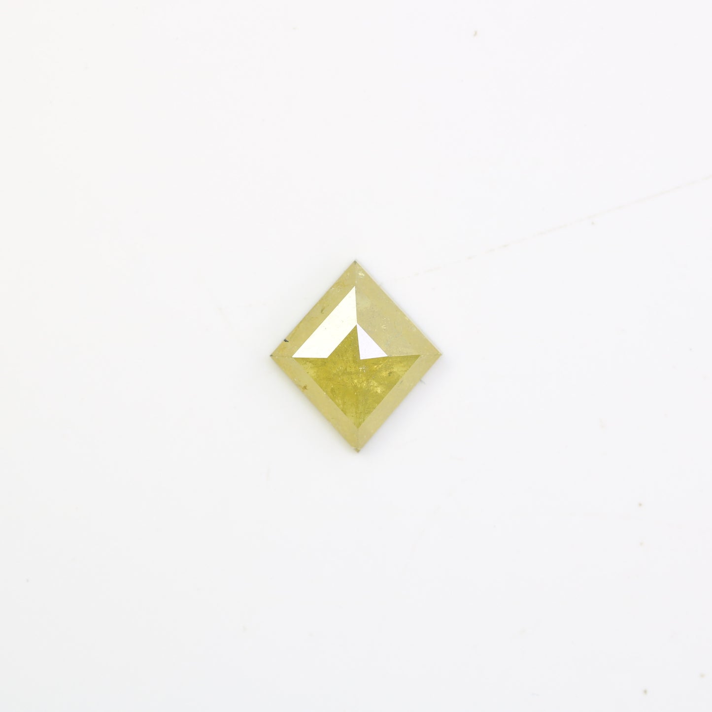 1.40 Carat Natural Loose Rustic Yellow Kite Shape Diamond For Galaxy Ring - JayKrishna Diamond