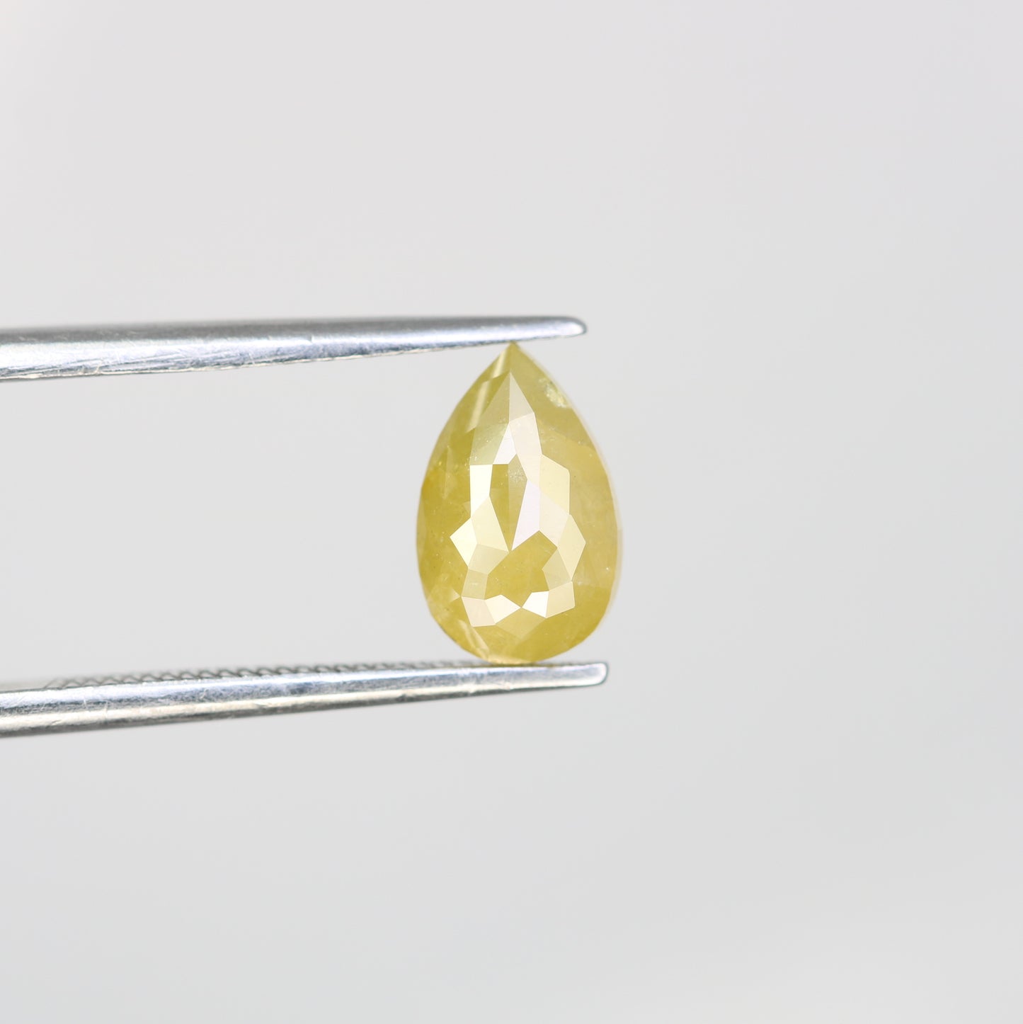 1.52 Carat Natural Yellow Loose Pear Cut Diamond For Galaxy Ring - JayKrishna Diamond