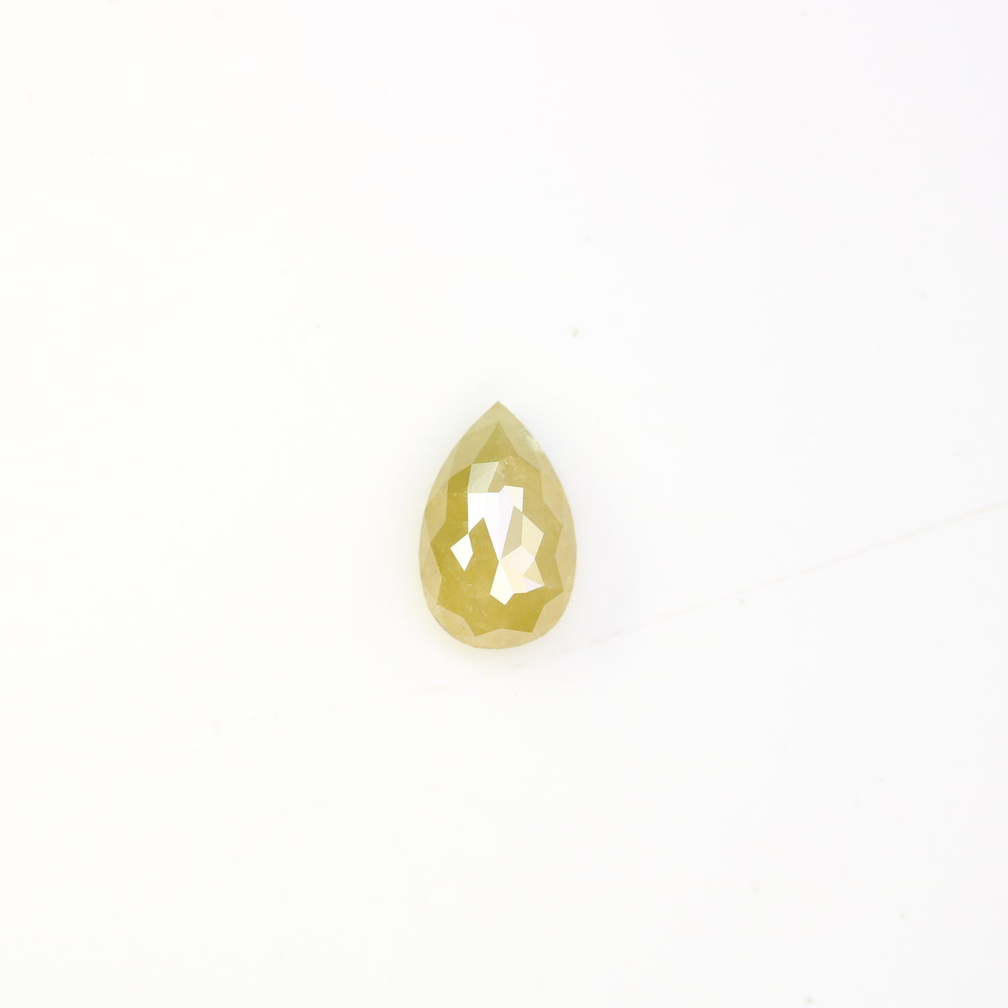 1.52 Carat Natural Yellow Loose Pear Cut Diamond For Galaxy Ring - JayKrishna Diamond