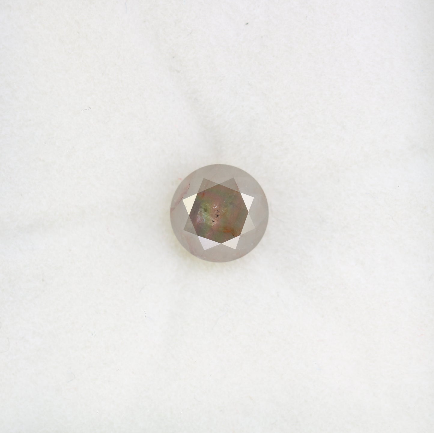 2.27 CT Grey Round Brilliant Cut Diamond For Engagement Ring - JayKrishna Diamond