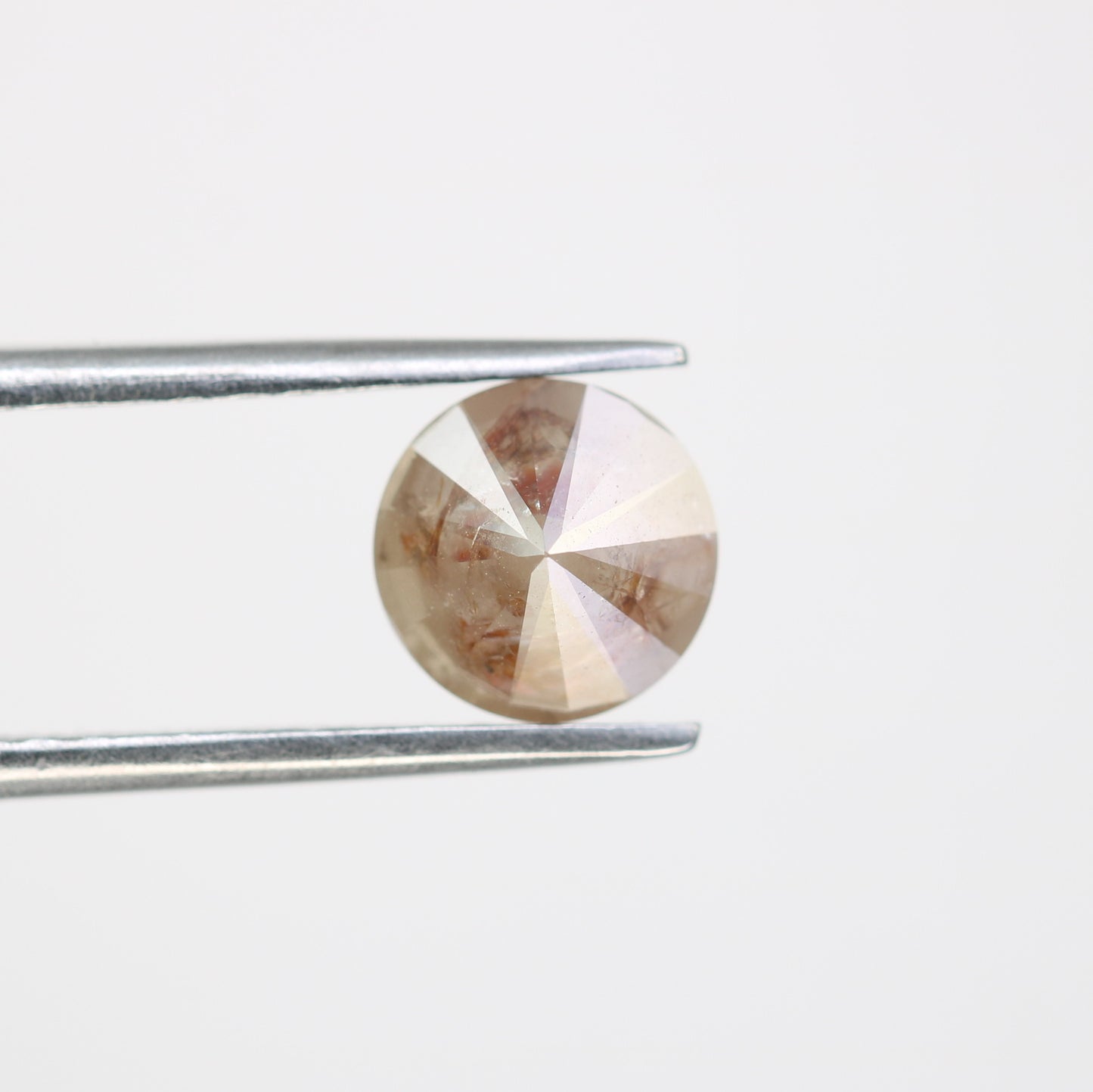 1.82 CT Natural Round Brilliant Cut Peach Loose Diamond For Engagement Ring - JayKrishna Diamond
