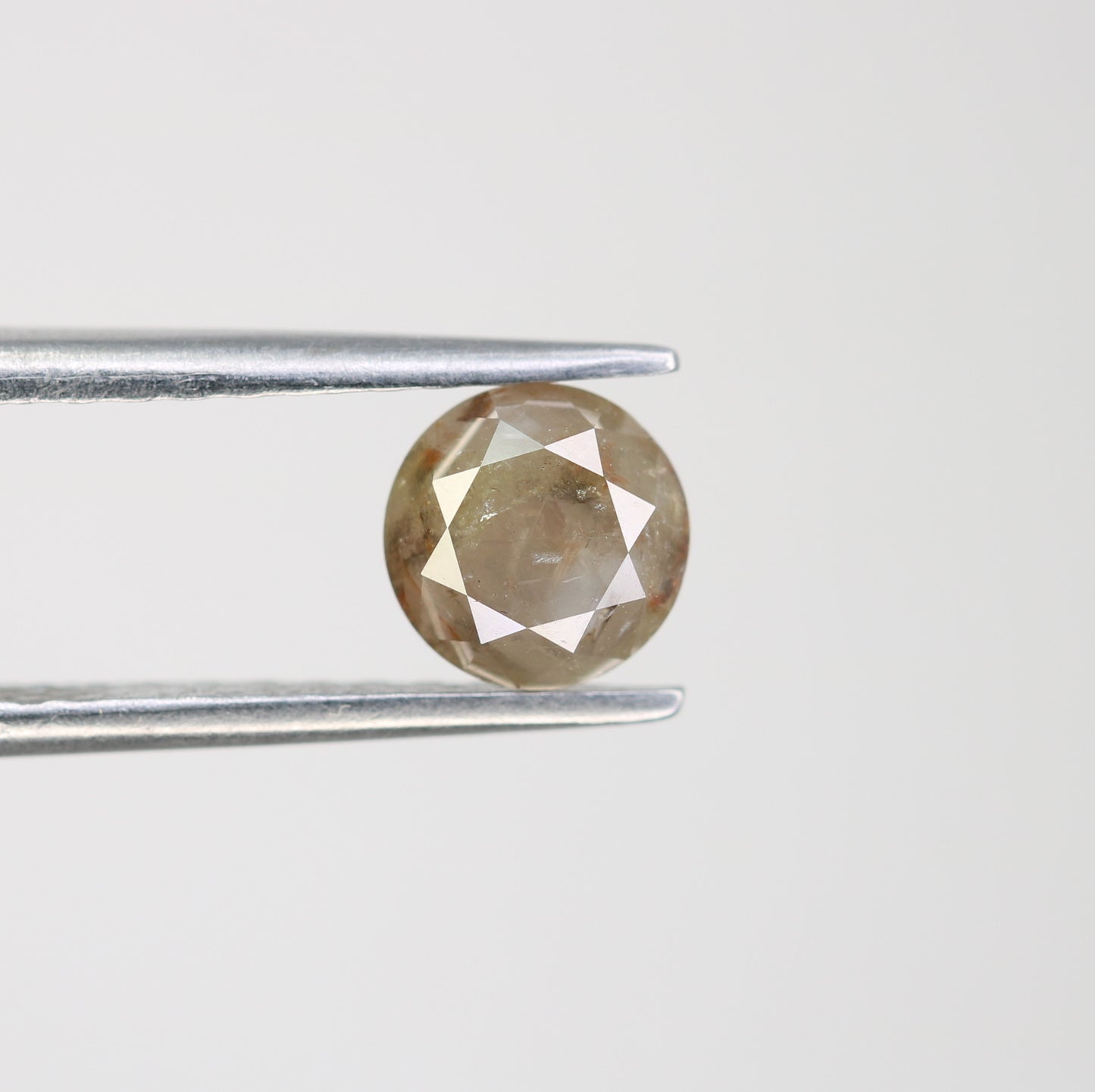 1.16 CT Round Brilliant Cut Grey Loose Diamond For Engagement Ring - JayKrishna Diamond