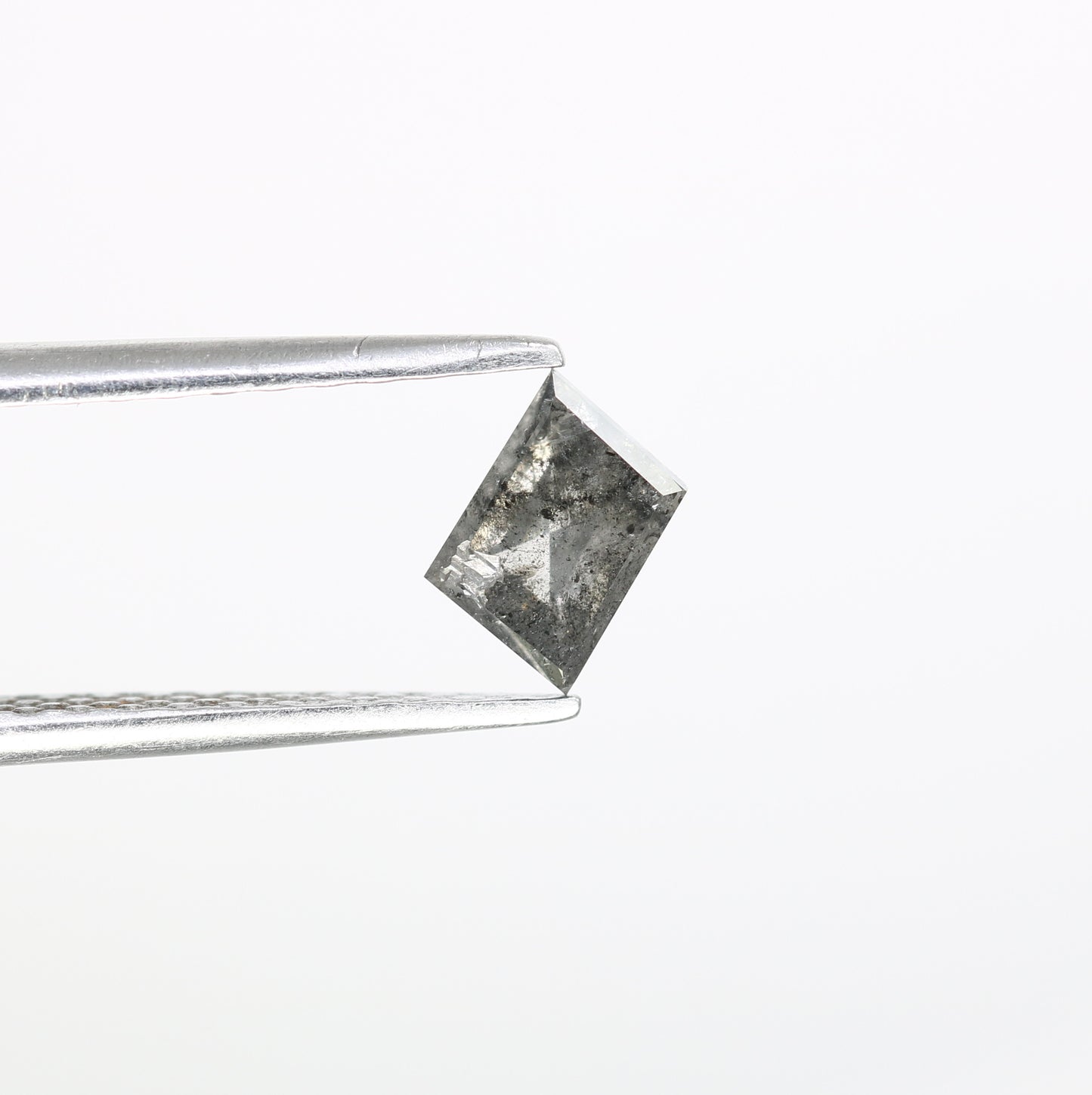 0.60 Carat Geometric Salt and Pepper Diamond – Distinctive Loose Gem for Unique Galaxy Ring Designs - JayKrishna Diamond