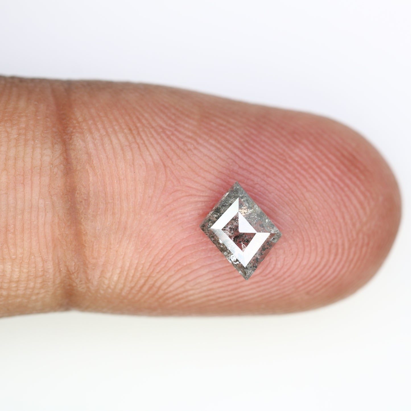 0.67 Carat Loose Geometric Shape Salt and Pepper Grey Diamond for Galaxy Ring - Unique Gemstone for Celestial-Inspired Jewelry Designs - JayKrishna Diamond
