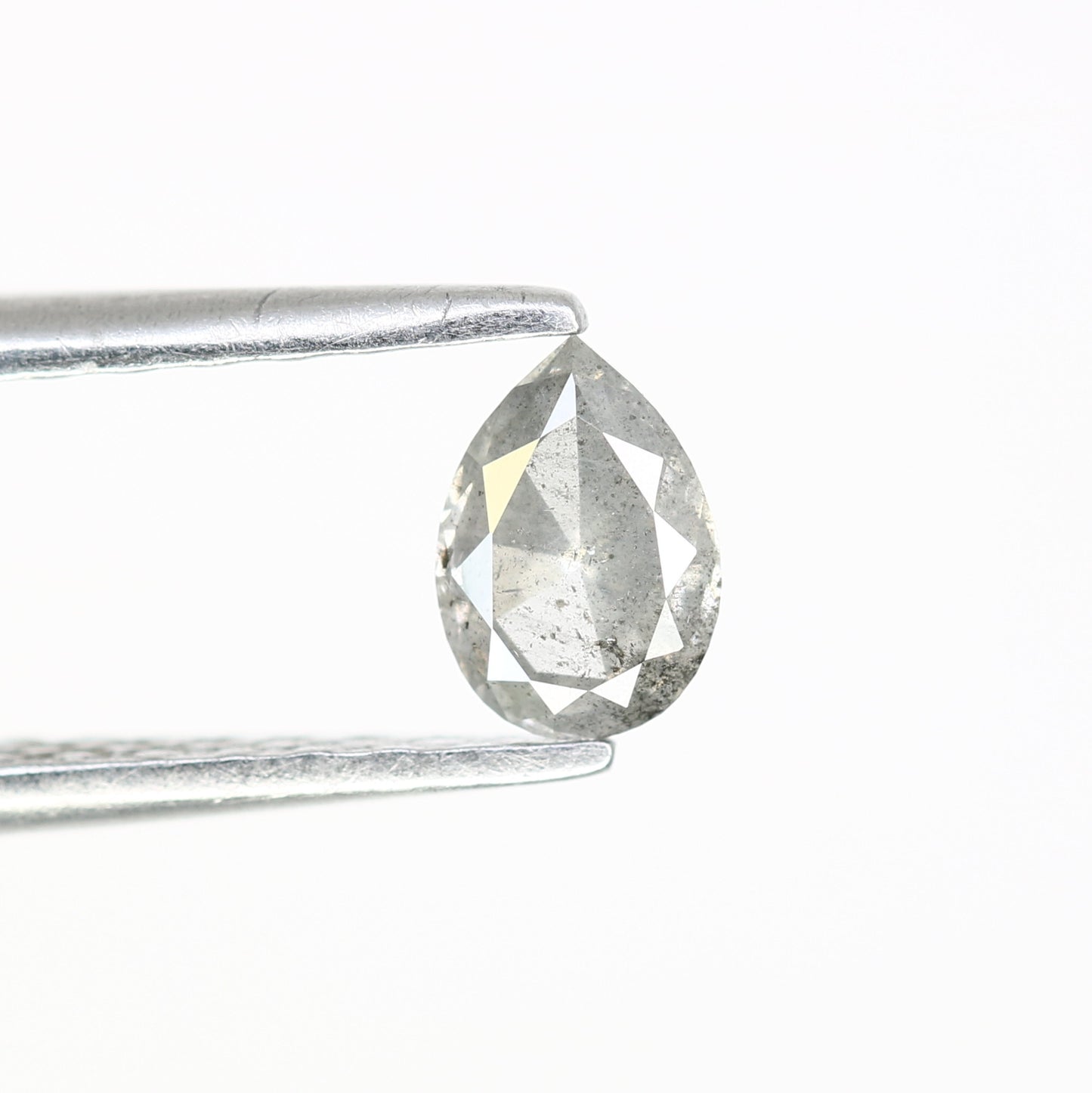 Unique 0.34 Carat Pear Shape Salt & Pepper Diamond | Perfect for Engagement Rings - JayKrishna Diamond