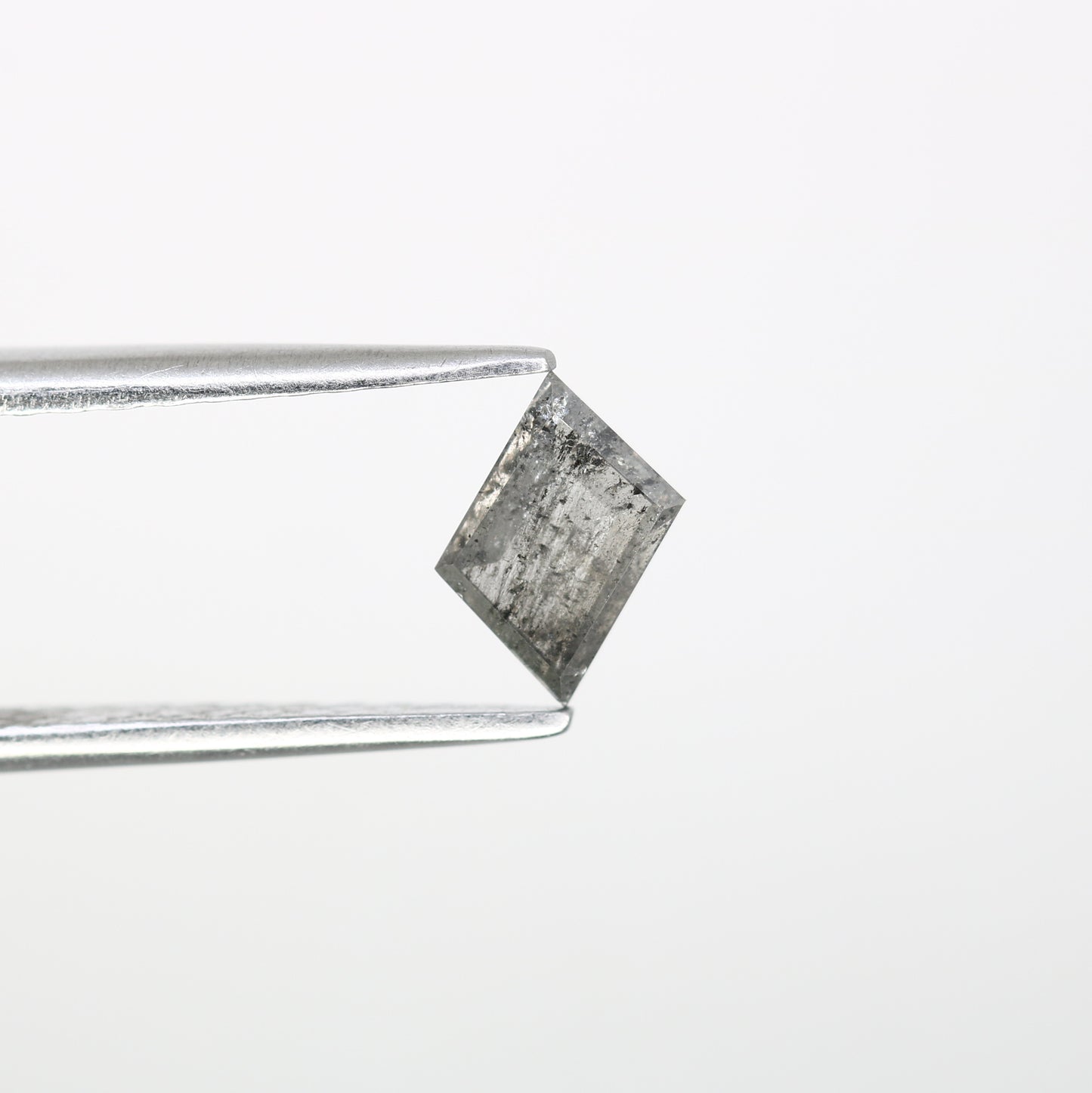 0.49 Ct Salt And Pepper Diamond Kite Shape Loose Diamond For Galaxy Diamond Ring - JayKrishna Diamond