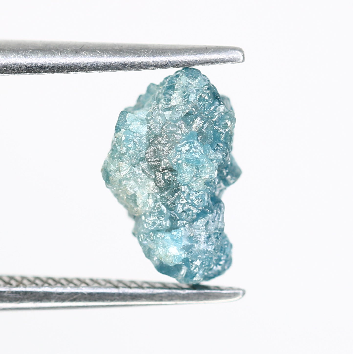 Raw Irregular Shape 2.26 CT Rough Blue Uncut Diamond For Promise Ring - JayKrishna Diamond