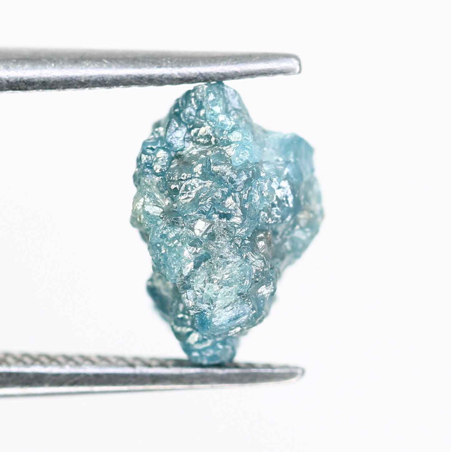 Raw Irregular Shape 2.26 CT Rough Blue Uncut Diamond For Promise Ring - JayKrishna Diamond