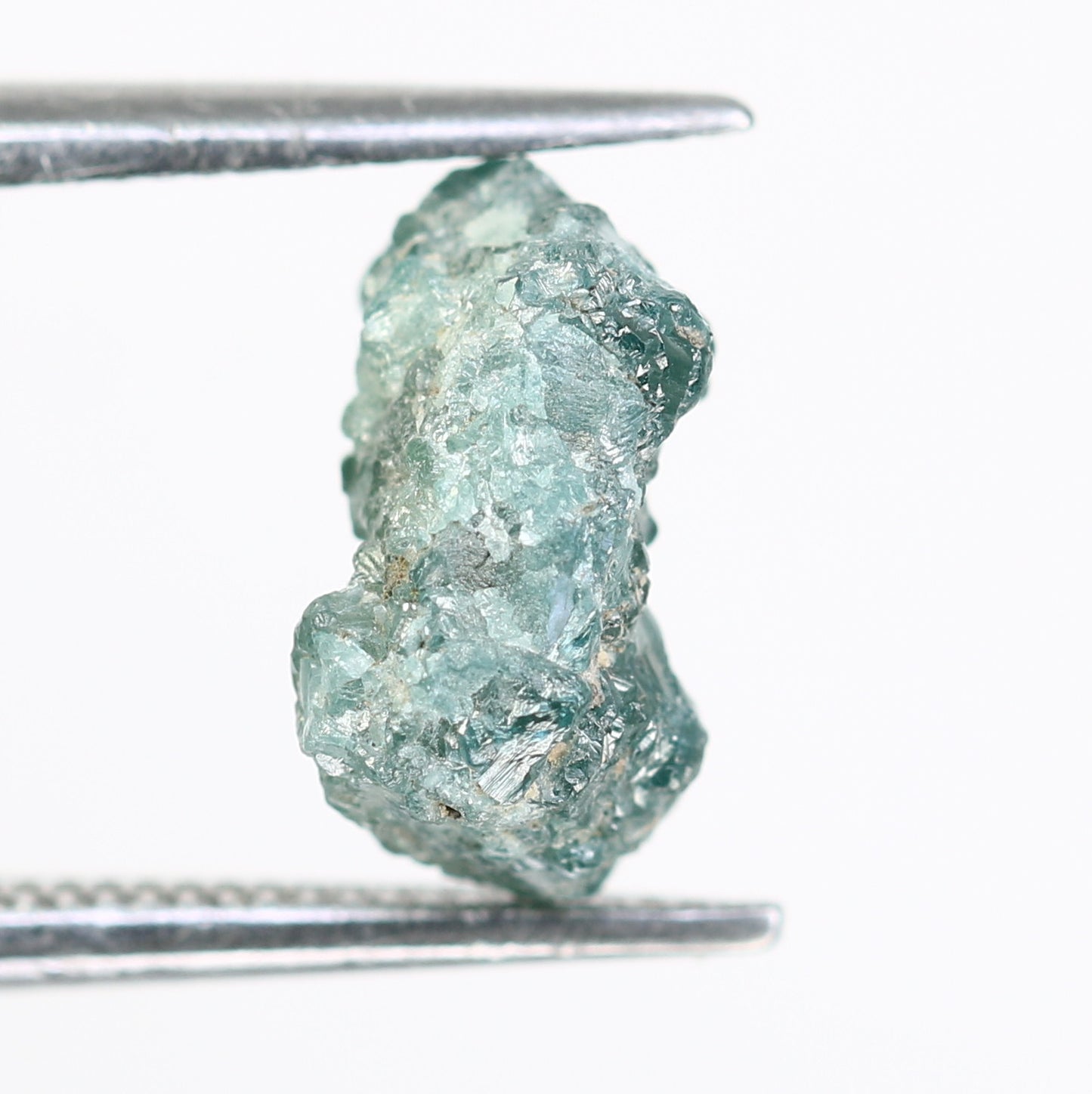 Uncut Irregular Shape 2.36 CT Blue Rough Raw Diamond For Statement Ring - JayKrishna Diamond