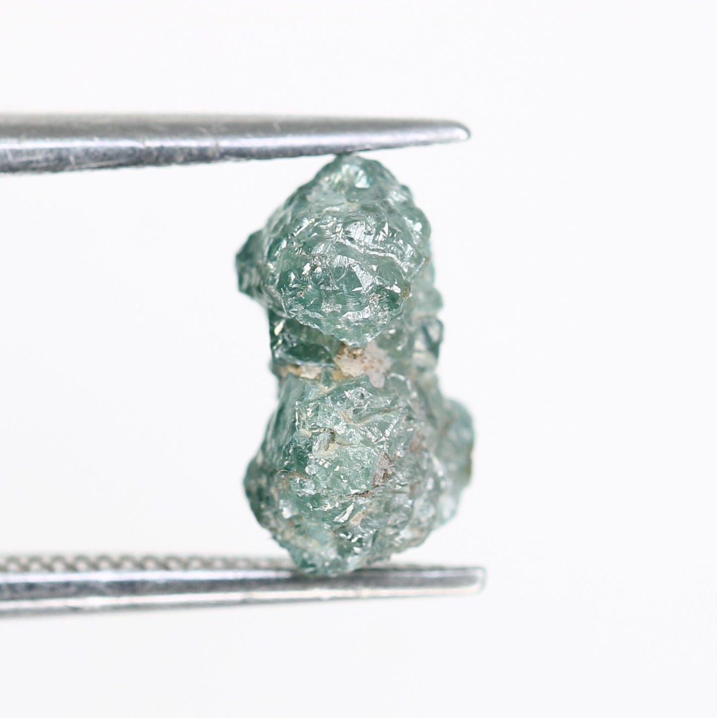 Uncut Irregular Shape 2.36 CT Blue Rough Raw Diamond For Statement Ring - JayKrishna Diamond